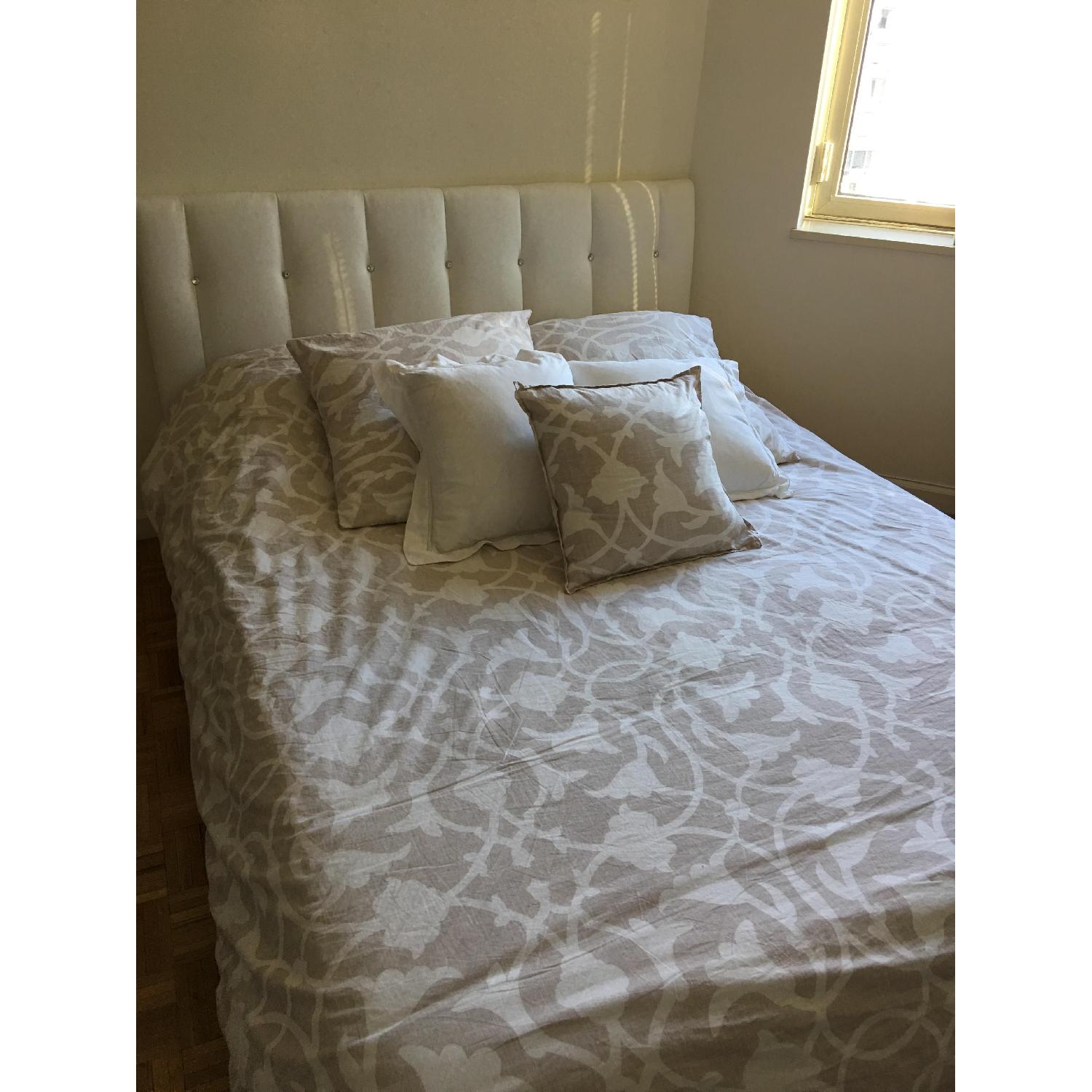 Baxton Studio Queen Size Bed Frame - image-1