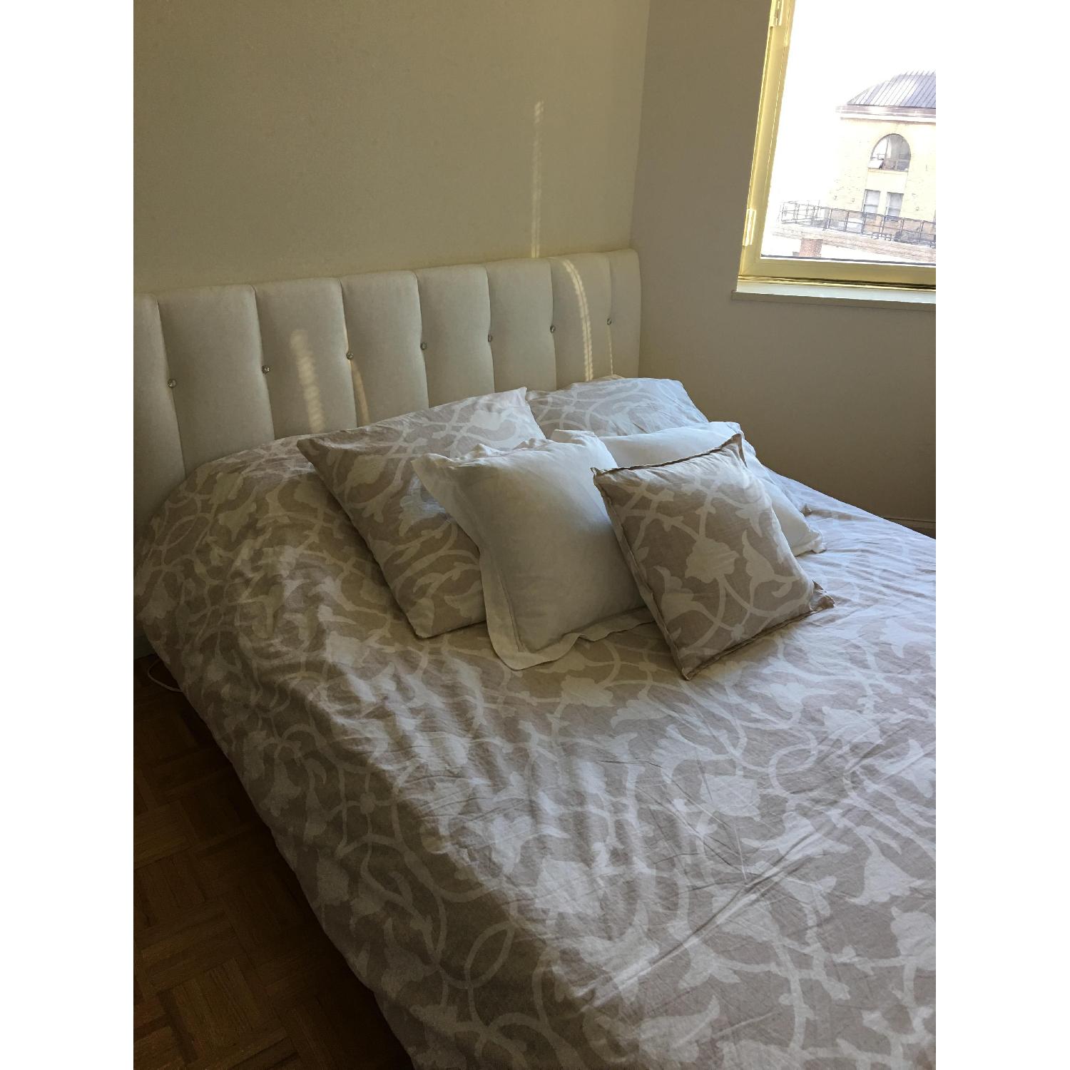 Baxton Studio Queen Size Bed Frame - image-2