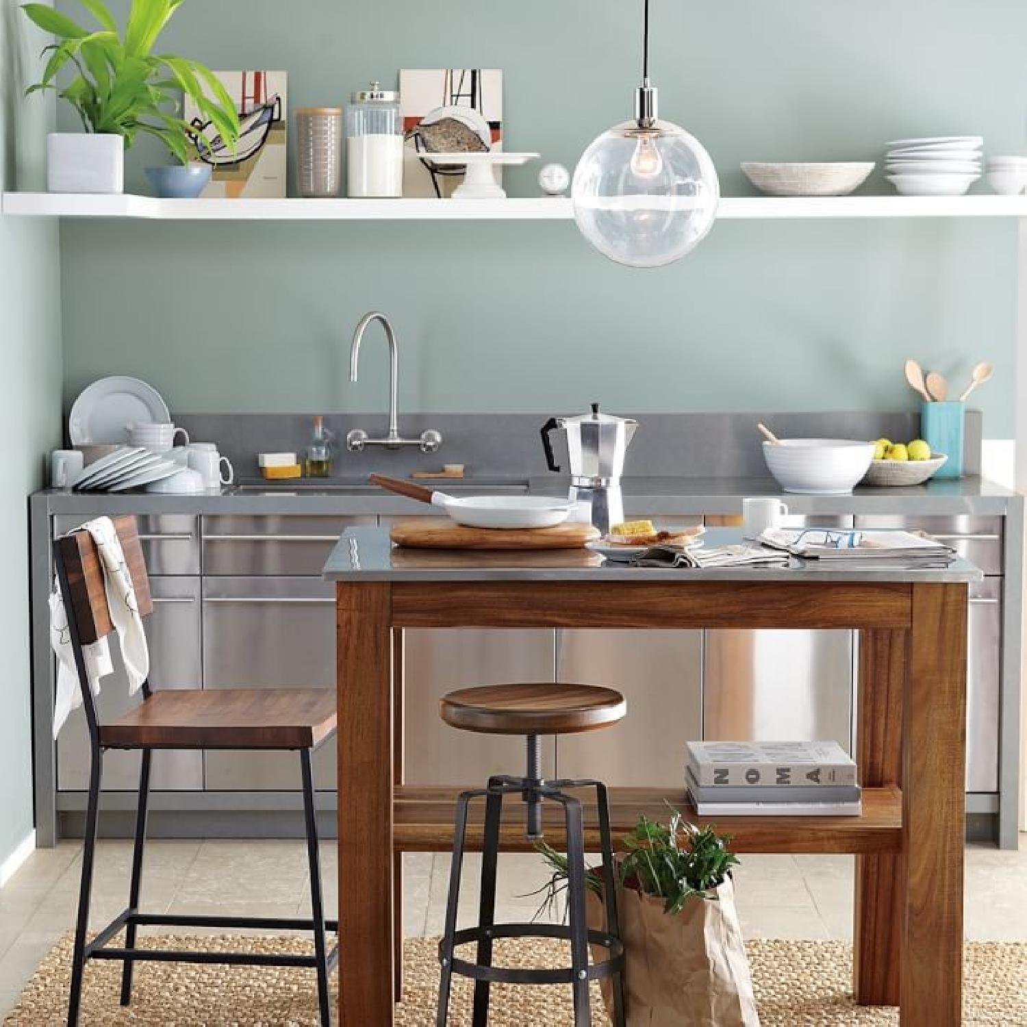 West Elm Rustic Counter Stools - image-1