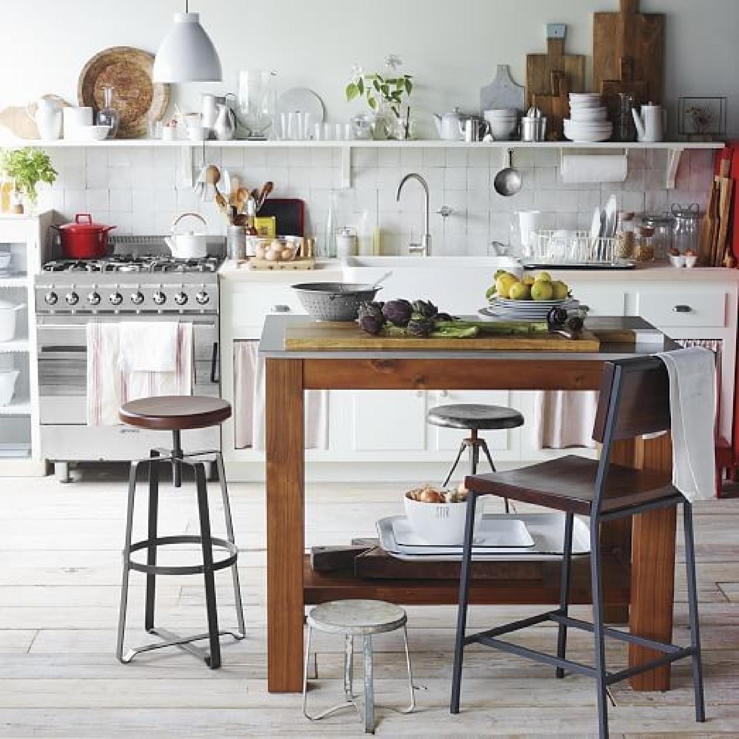 West Elm Rustic Counter Stools - image-2