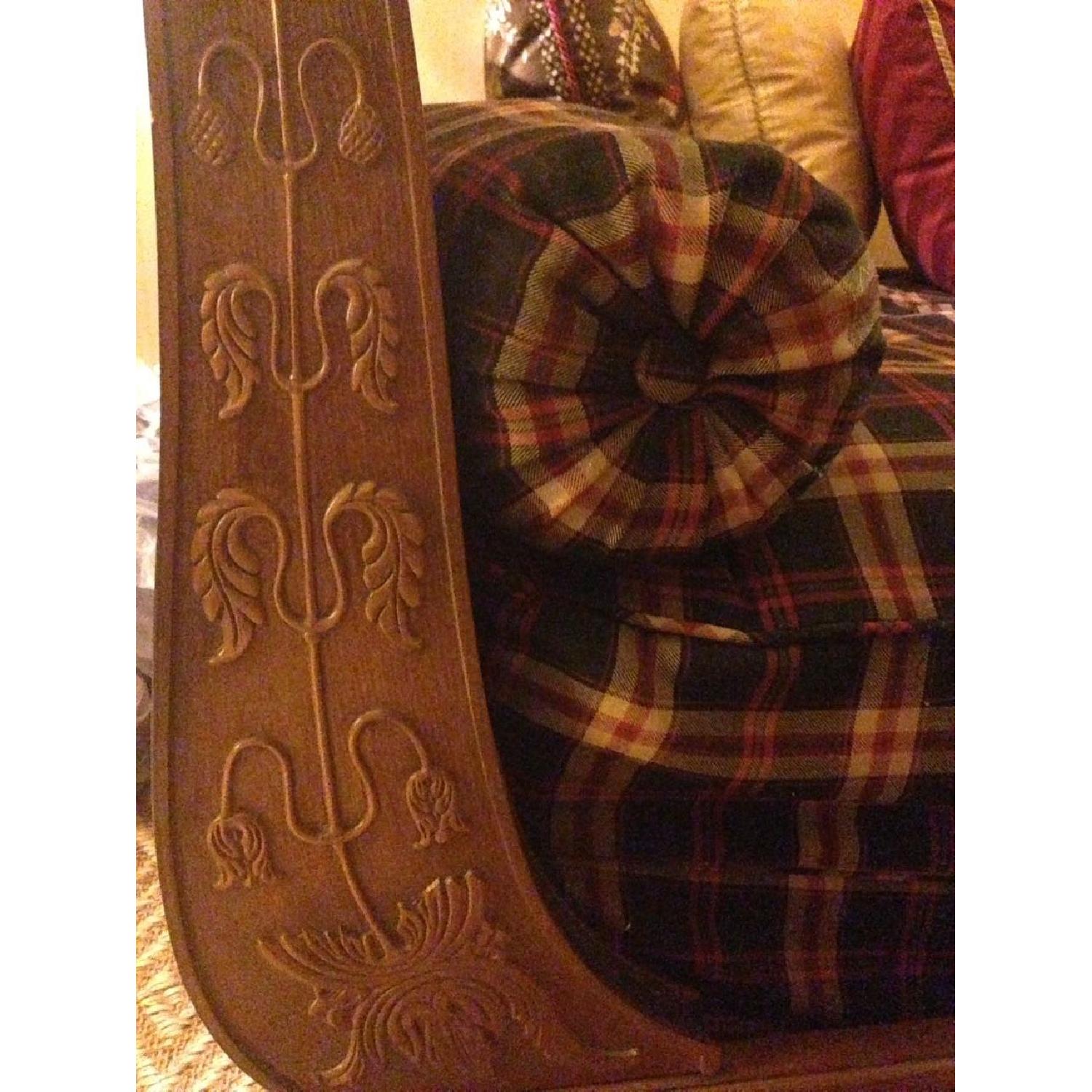 Twin Size Sleigh Bed Frame - image-5