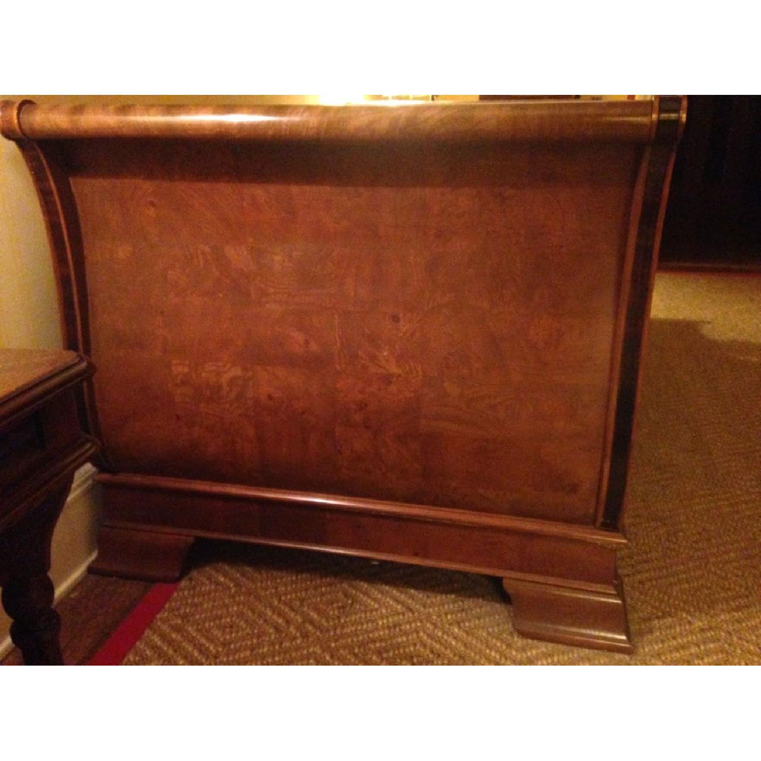 Twin Size Sleigh Bed Frame - image-6