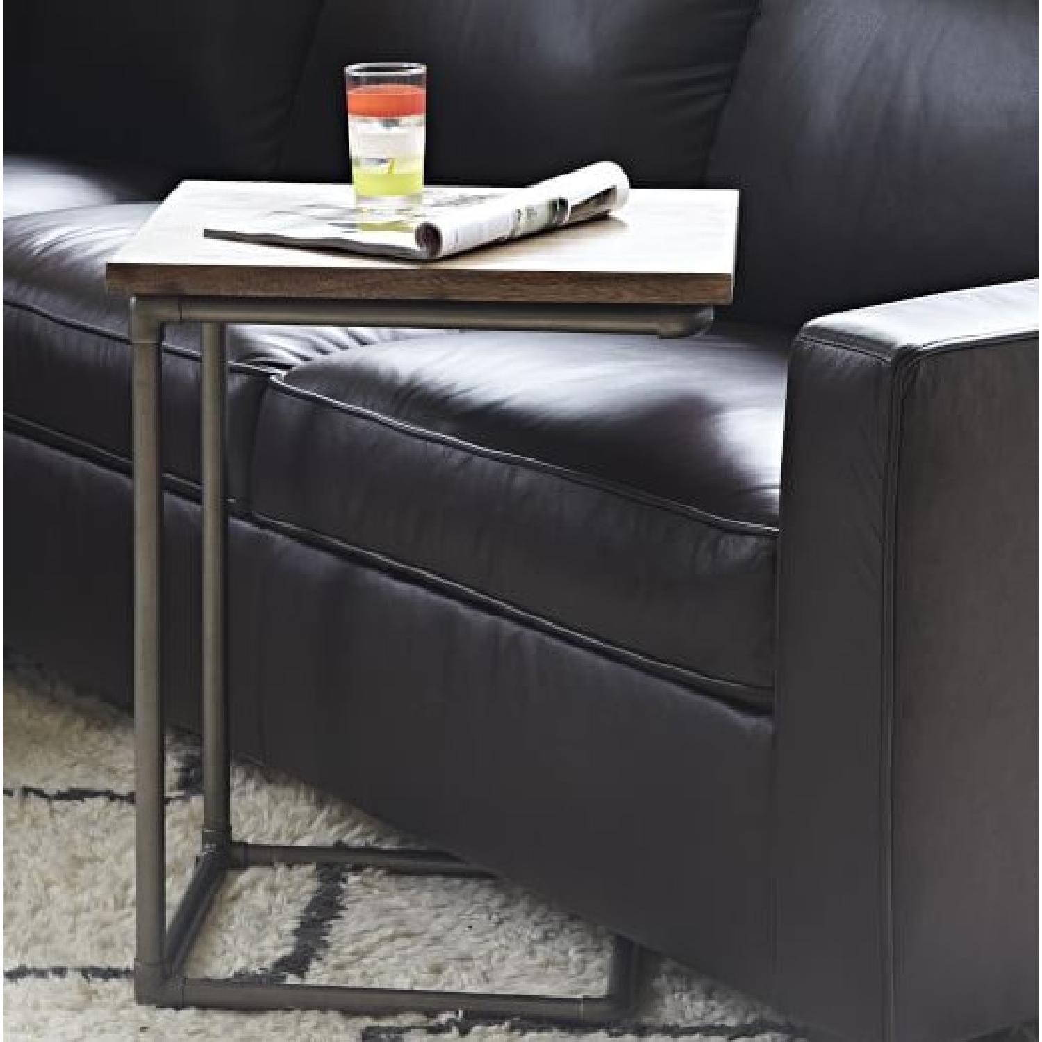 West Elm Pipe Side Table - image-1