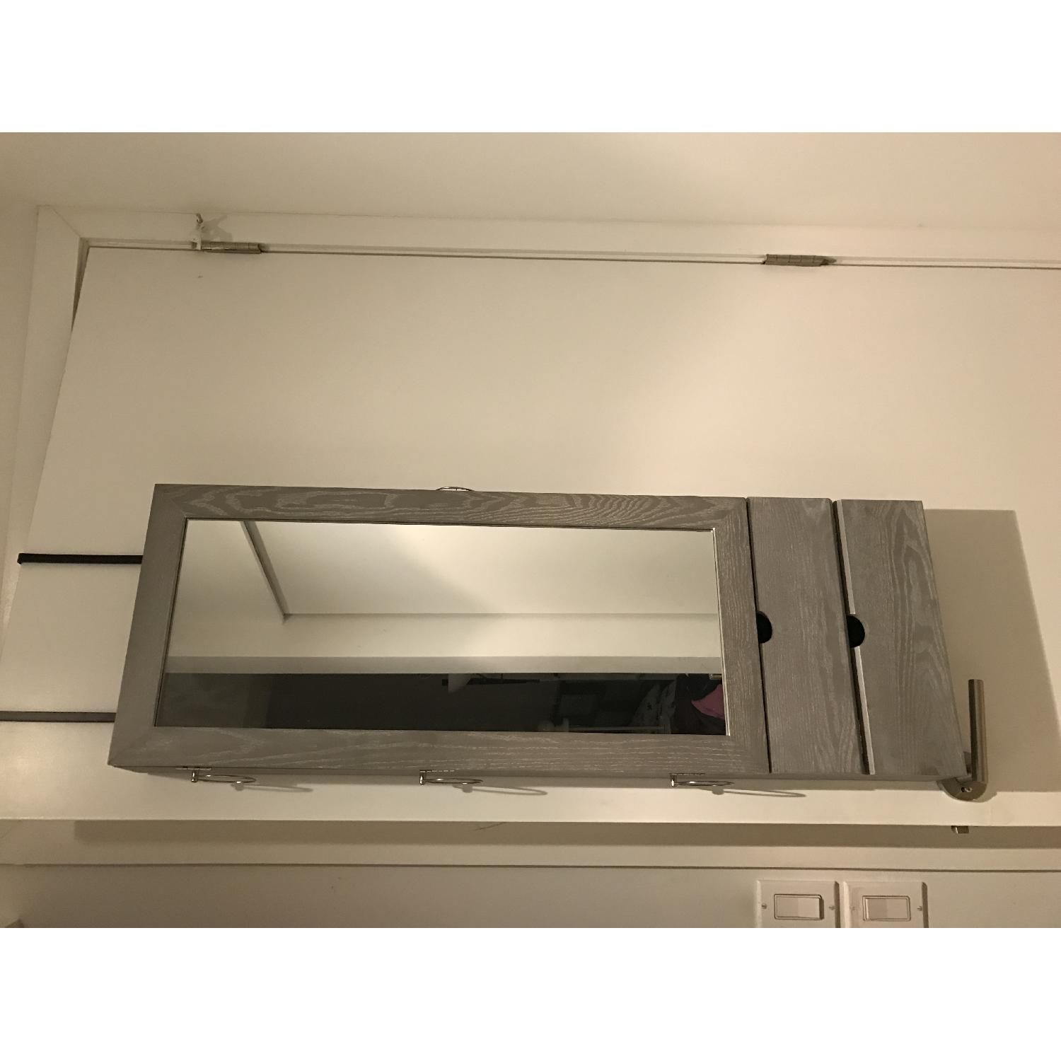 Kohl's Over-The-Door Mirrored Jewelry Cabinet - image-1