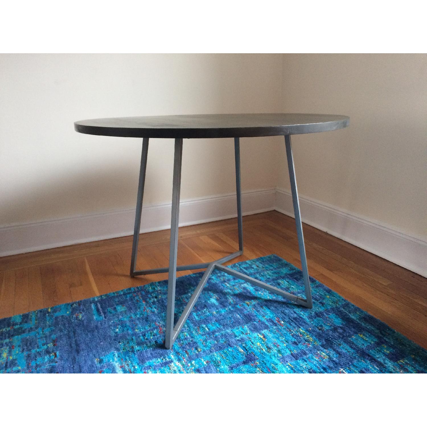 CB2 Contemporary Dining Table AptDeco