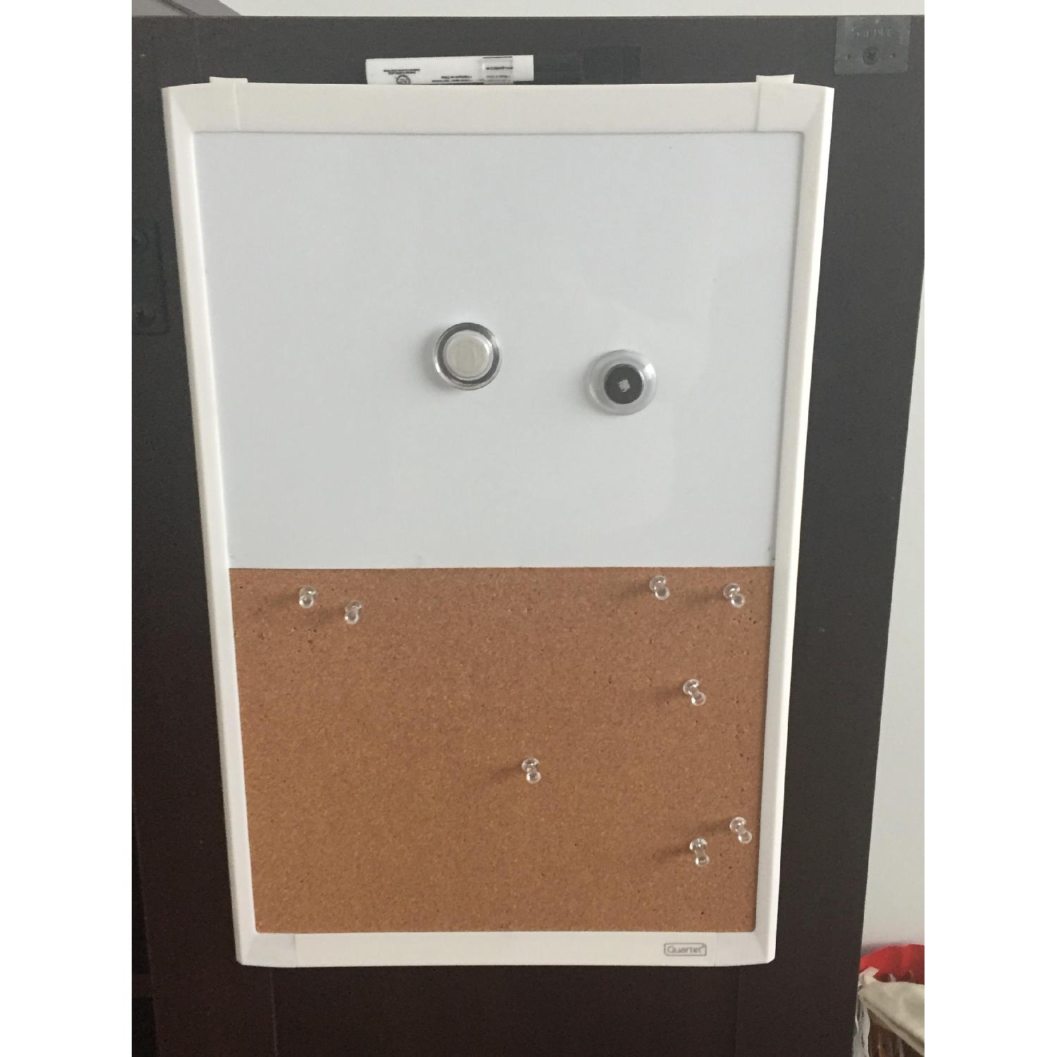 Sauder Computer Armoire in Cinnamon Cherry Finish AptDeco