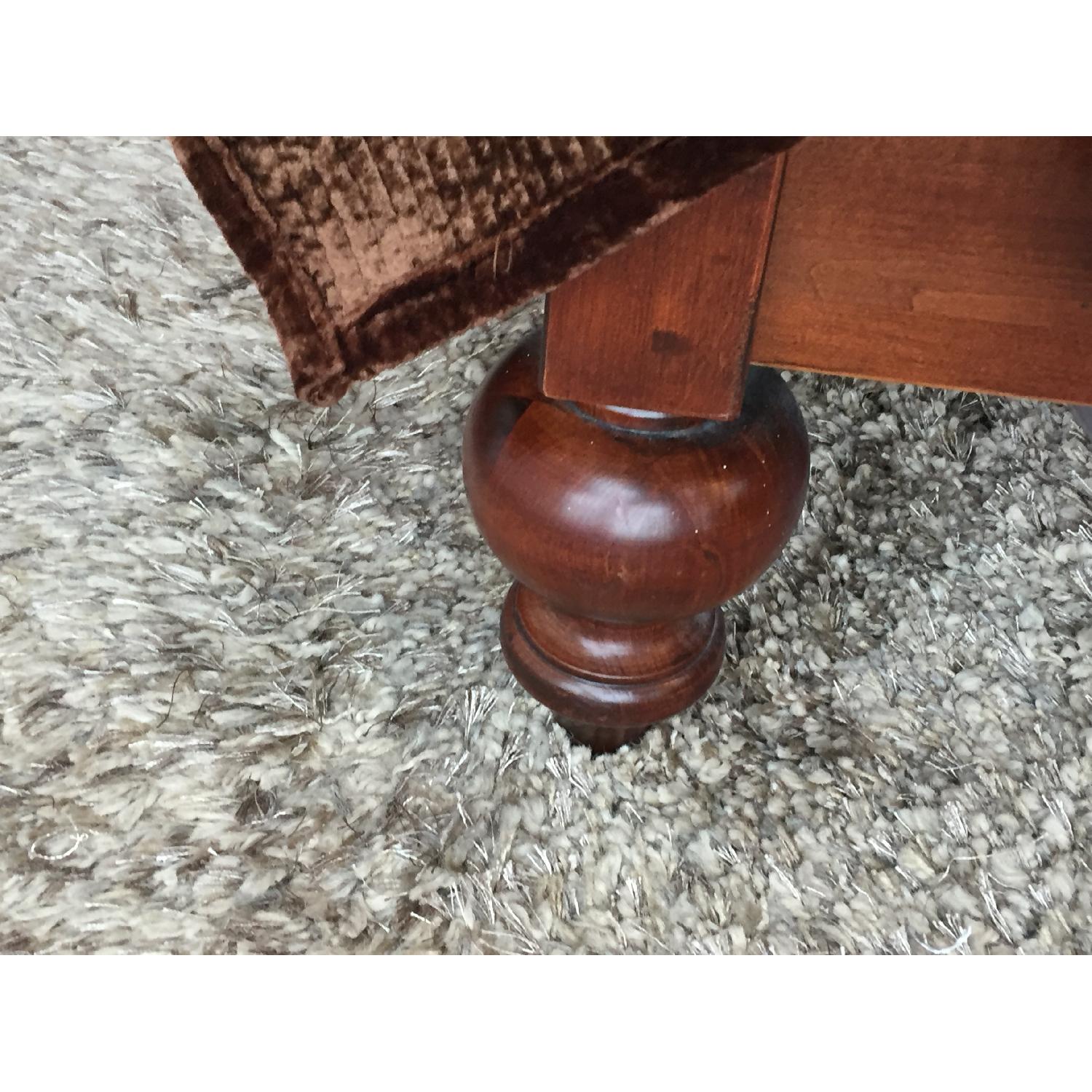 Ethan Allen Queen Size Sleigh Bed Frame - image-4