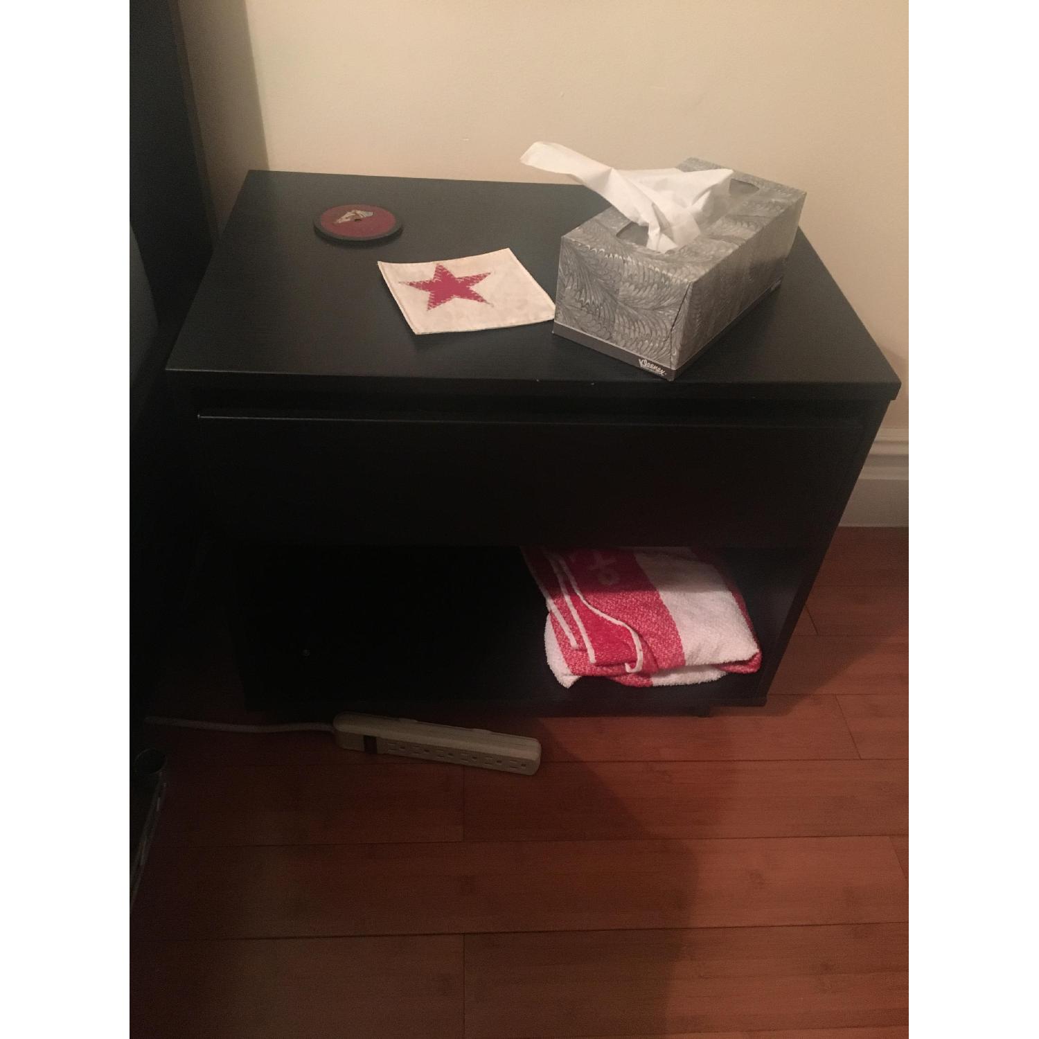 Room Essentials Nightstand w/ Drawer & Shelf AptDeco