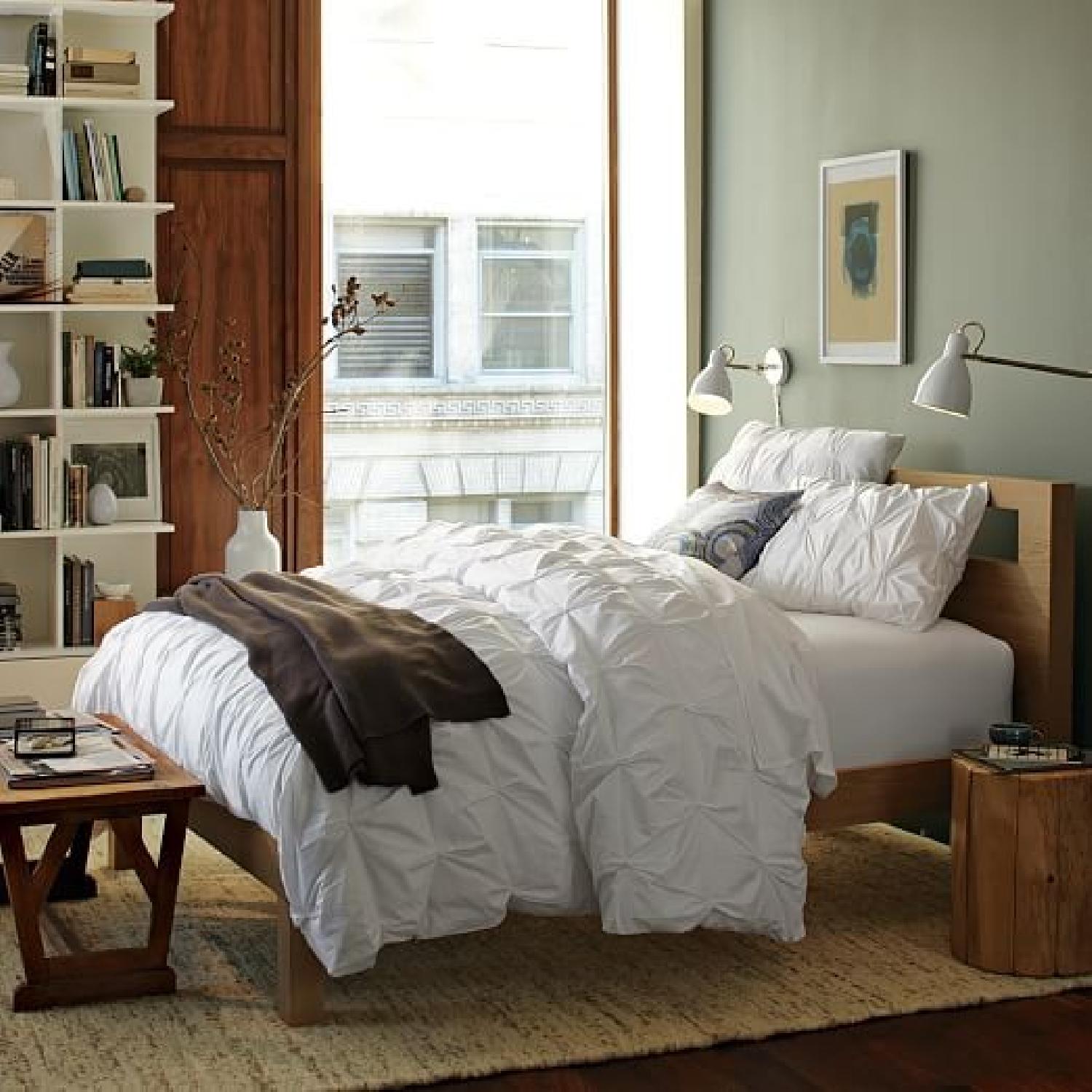 West Elm Full Size Bed Frame w/ Head Board - image-1