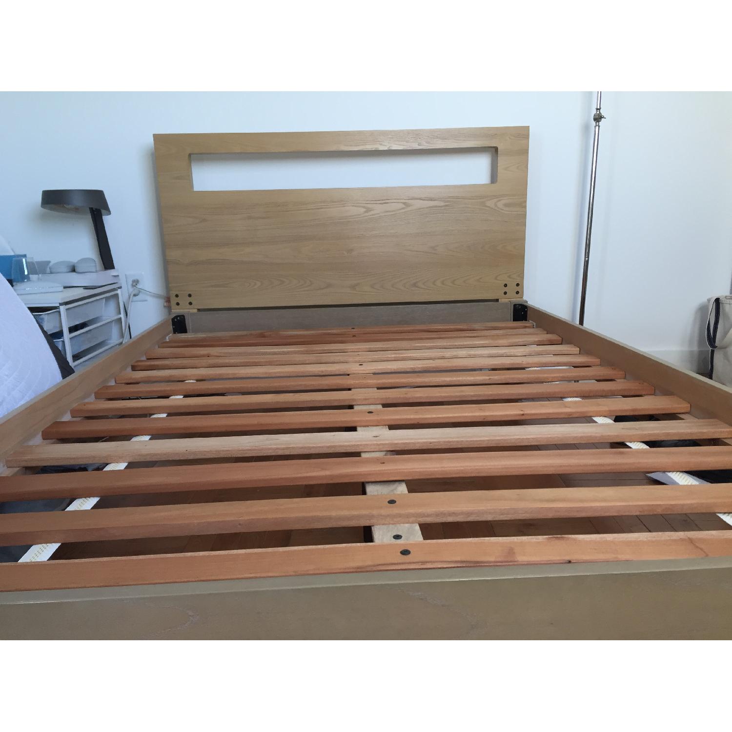 West Elm Full Size Bed Frame w/ Head Board - image-2