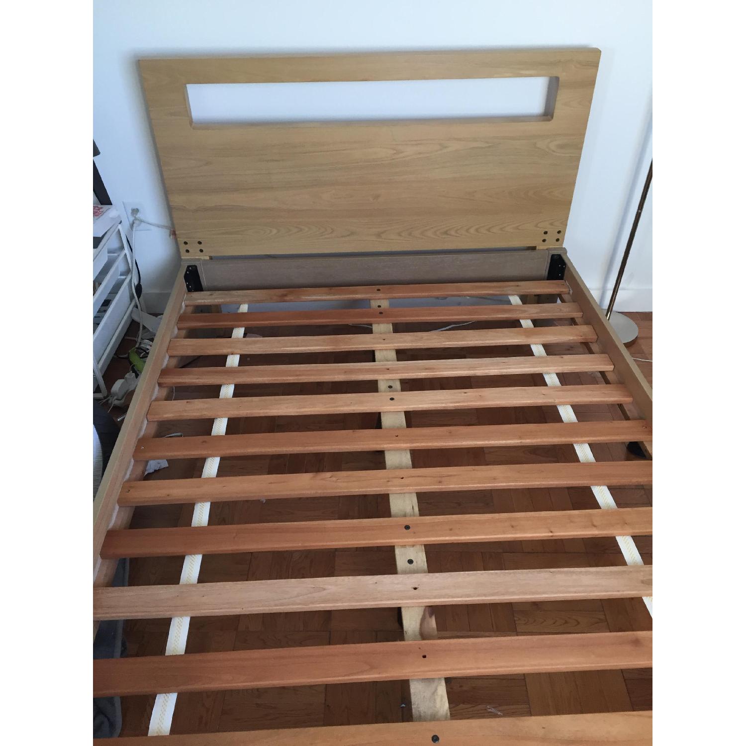 West Elm Full Size Bed Frame w/ Head Board - image-0