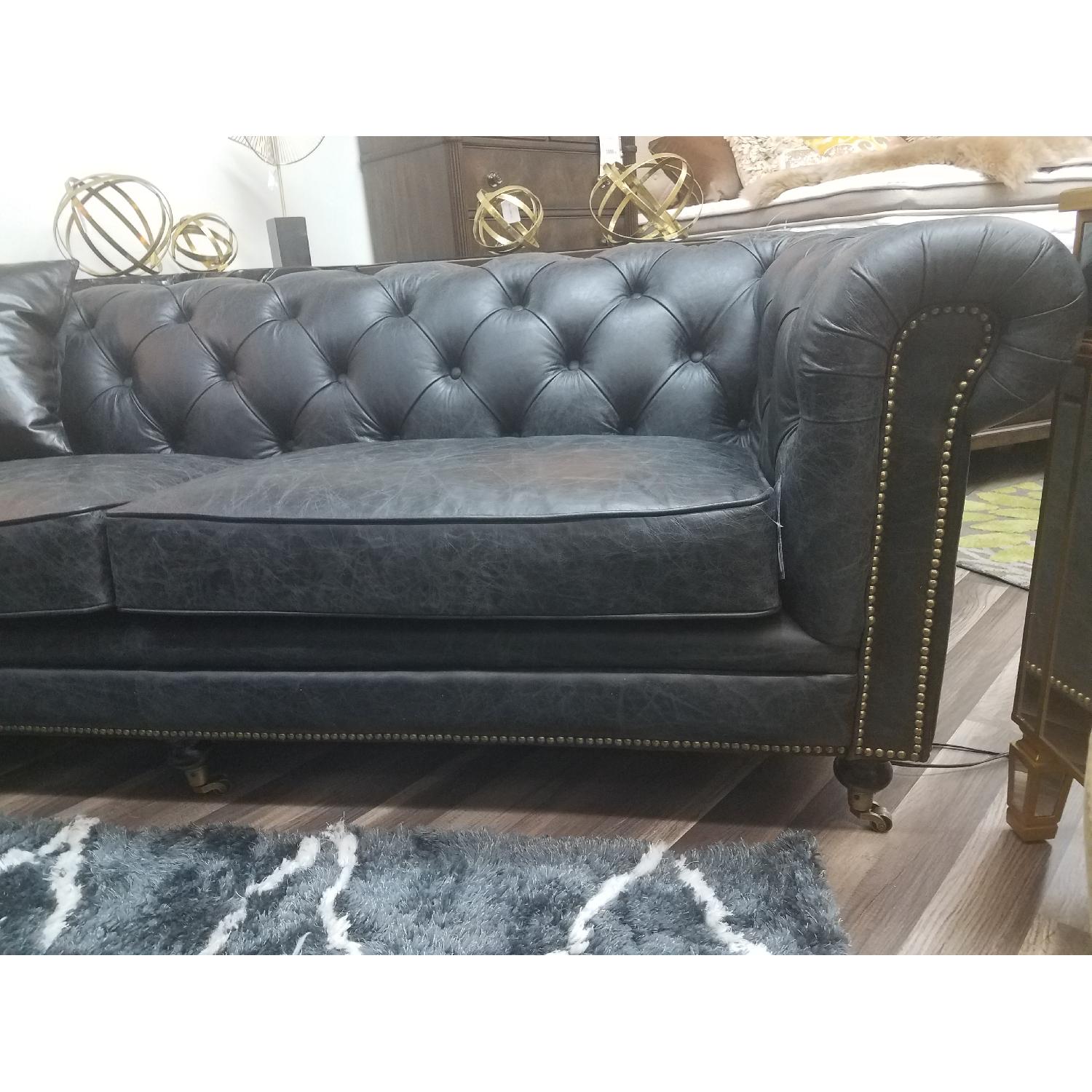 Moe's Home Collection Birmingham Sofa in Black - image-2