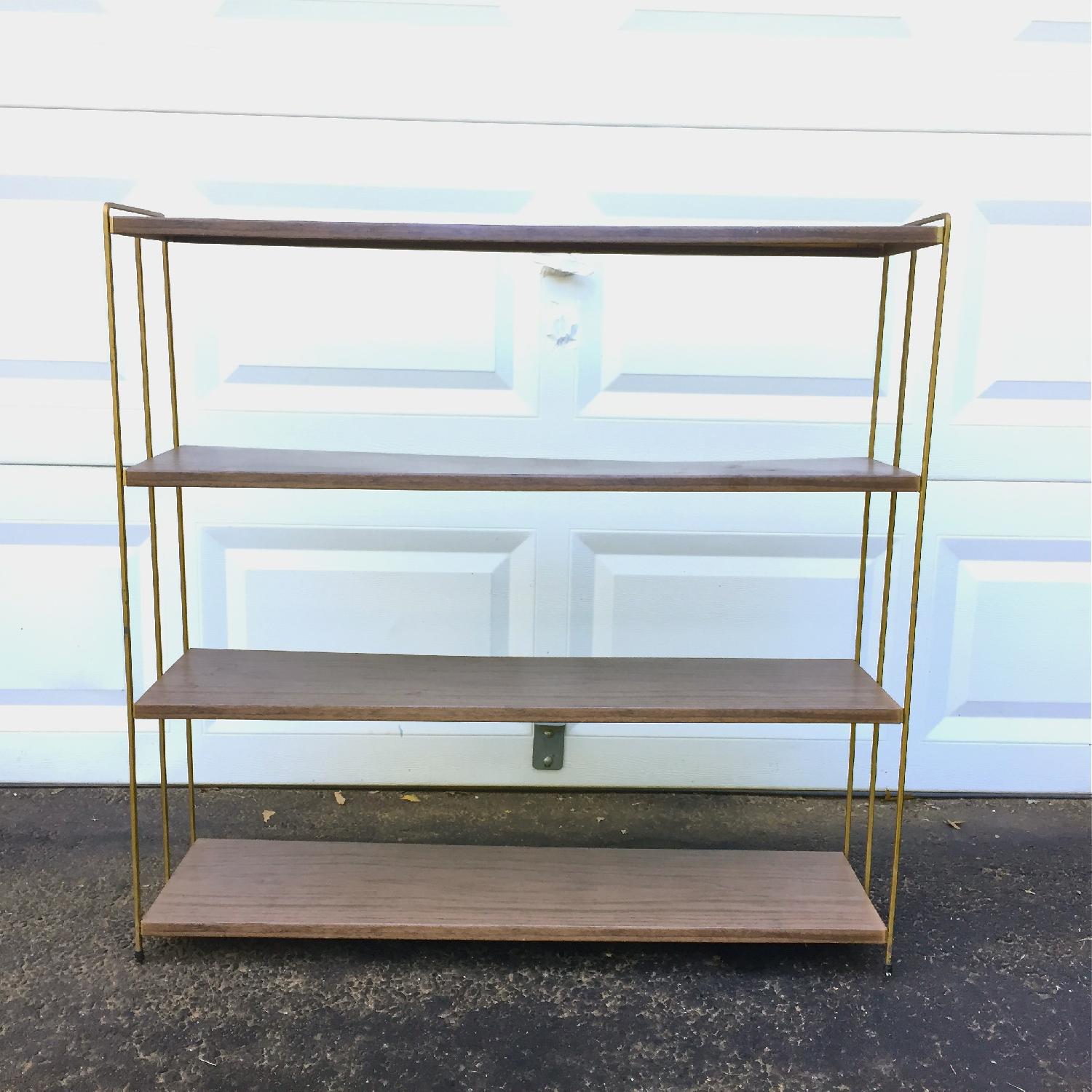 Paul McCobb Style Vintage Metal Bookshelf - image-2