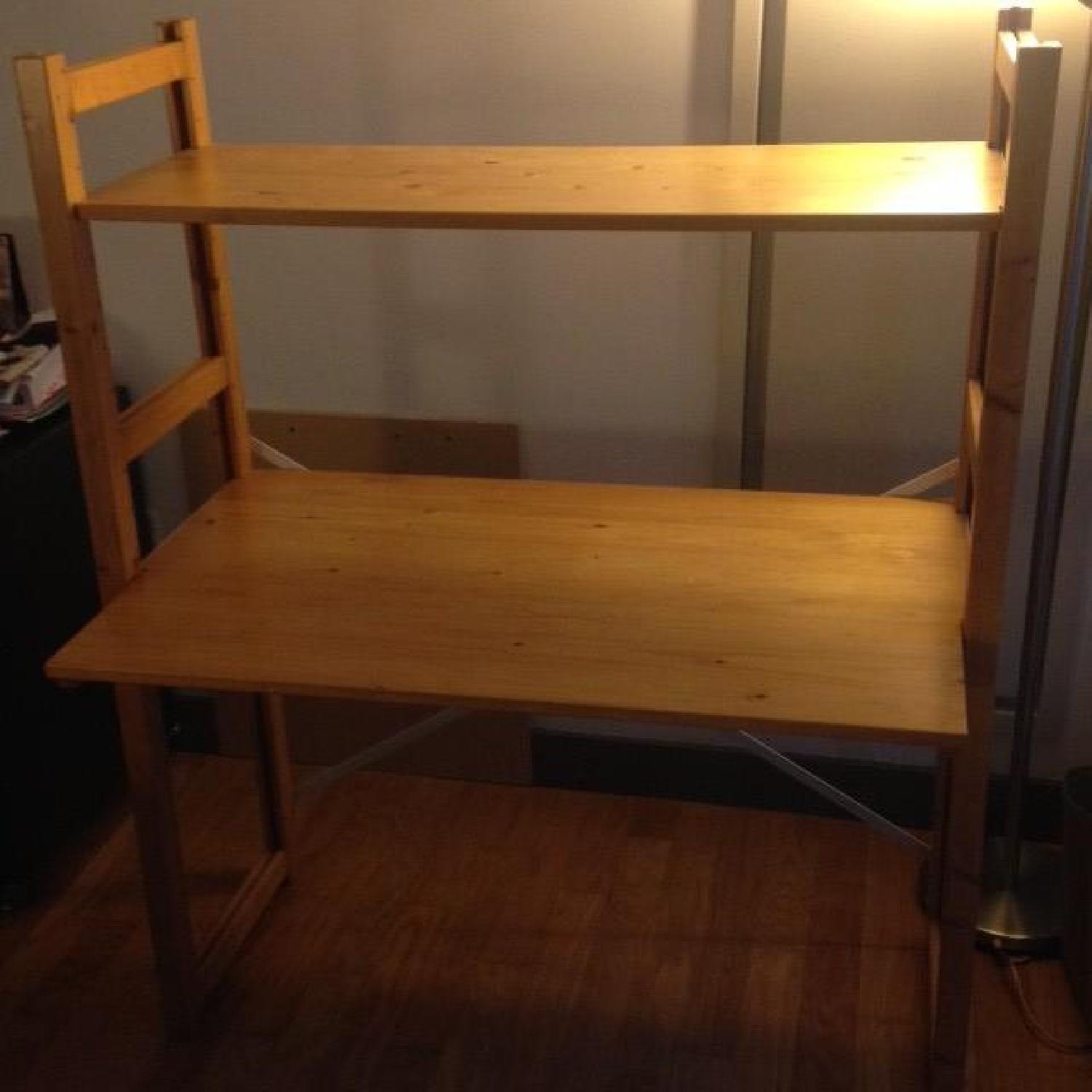 Container Store Skandia Desk & Bookshelf - image-2