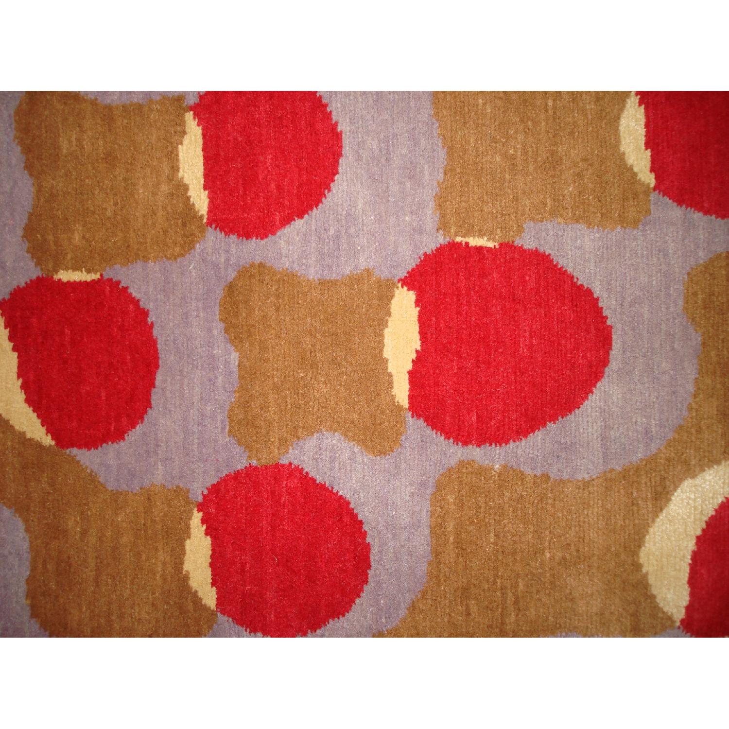 Tibetan Area Rug in Wool & Silk - image-3