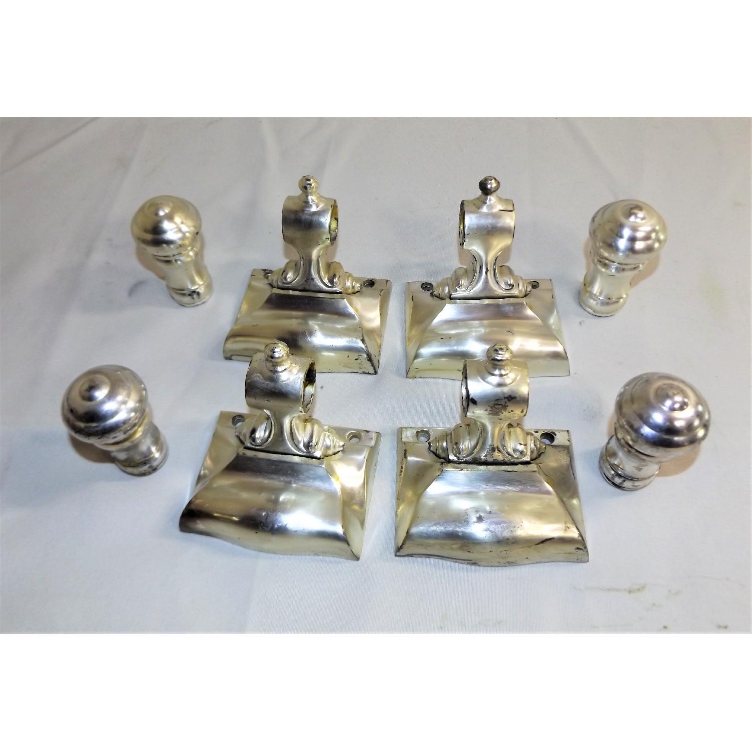 Vintage Rogers Silver Casket Handles - image-2