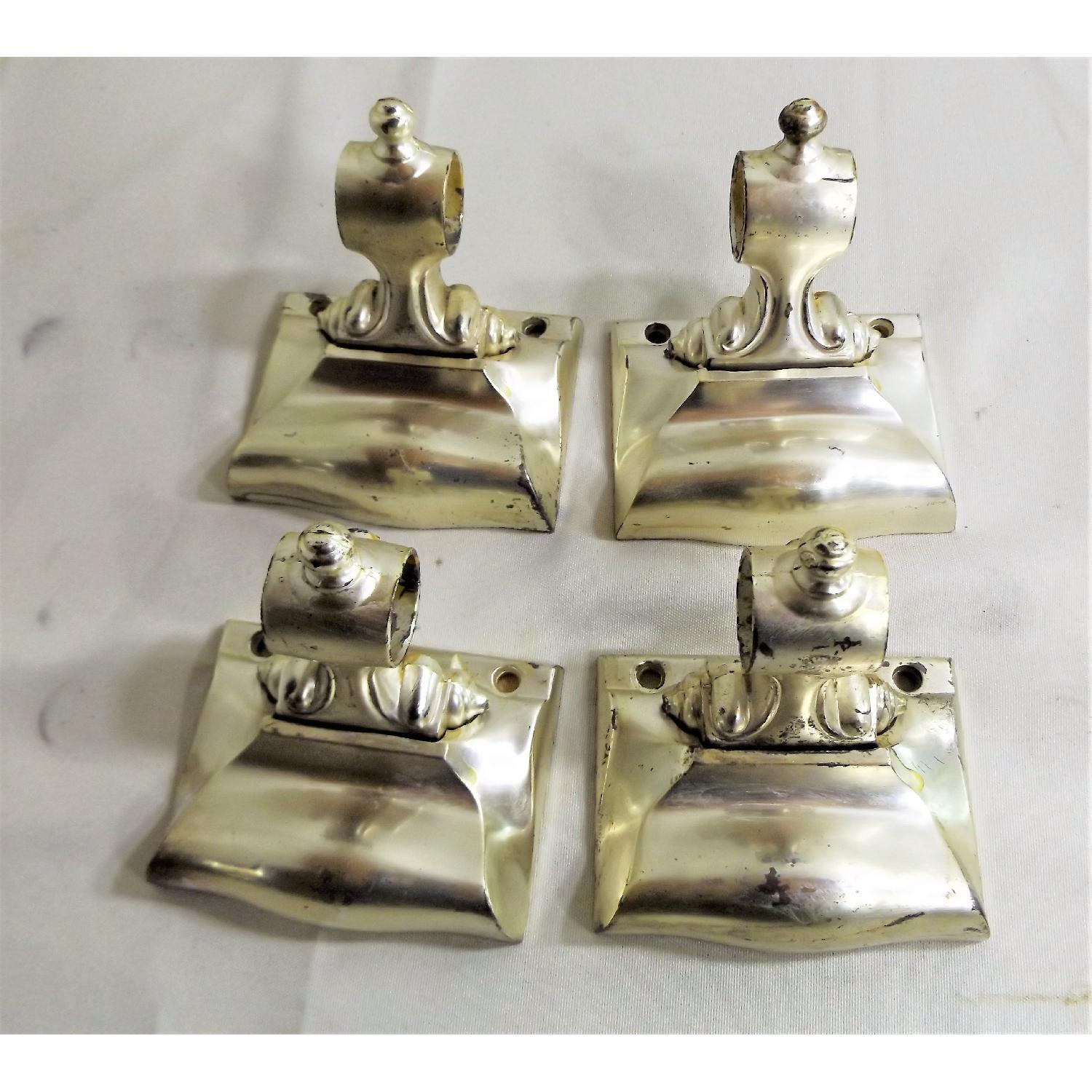 Vintage Rogers Silver Casket Handles - image-4