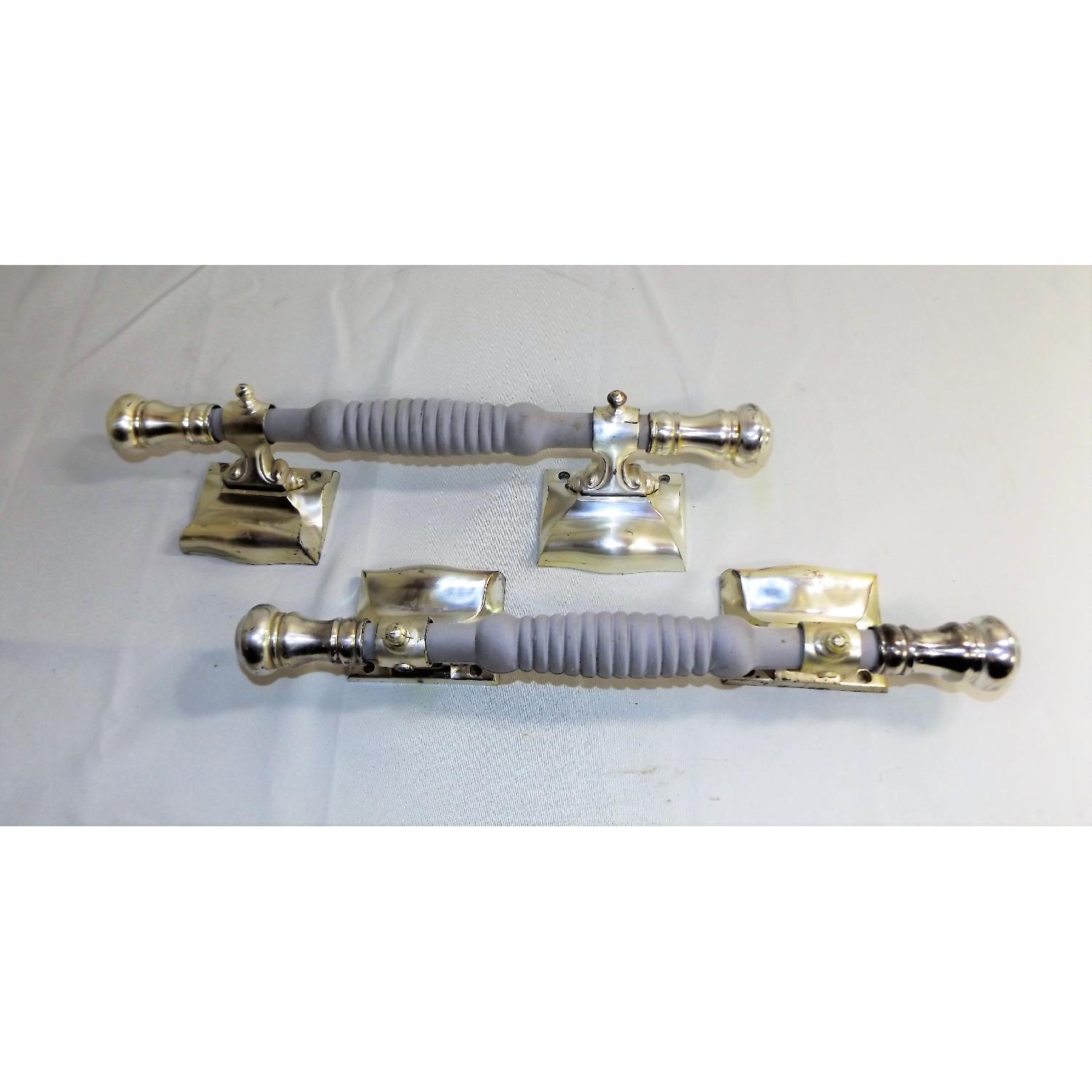 Vintage Rogers Silver Casket Handles - image-6