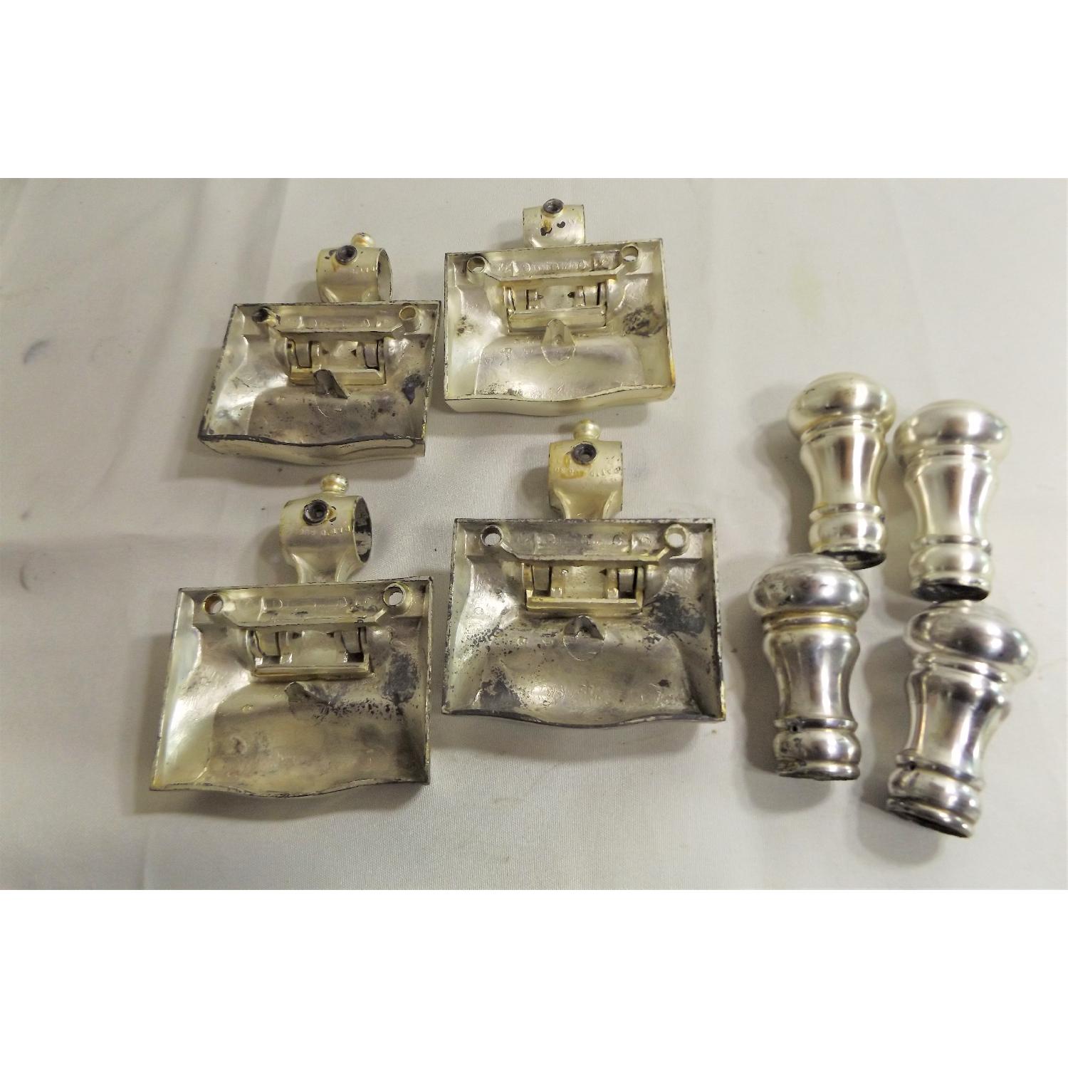 Vintage Rogers Silver Casket Handles - image-8