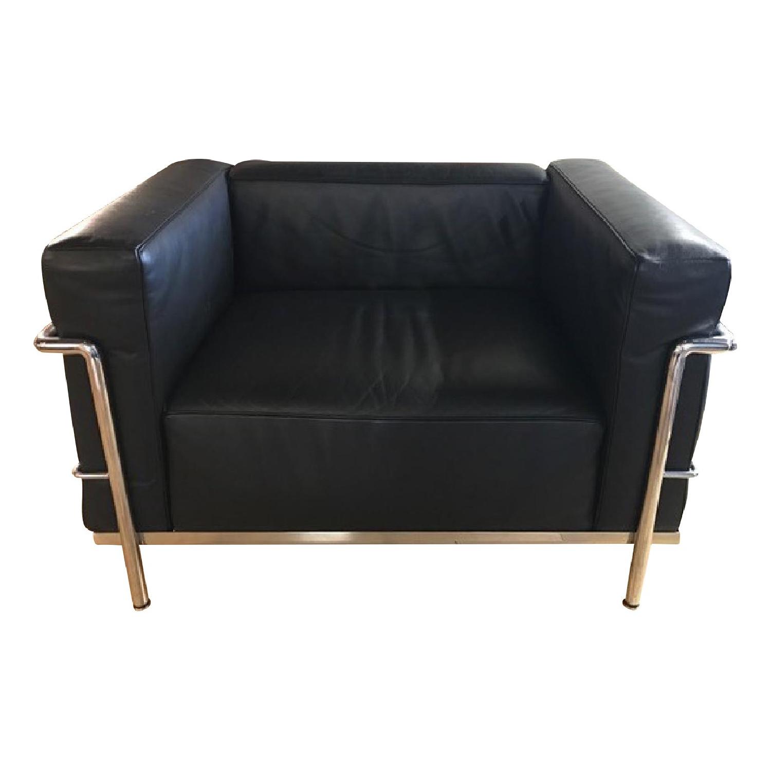 Cassina Le Corbusier LC3 Armchair - image-0
