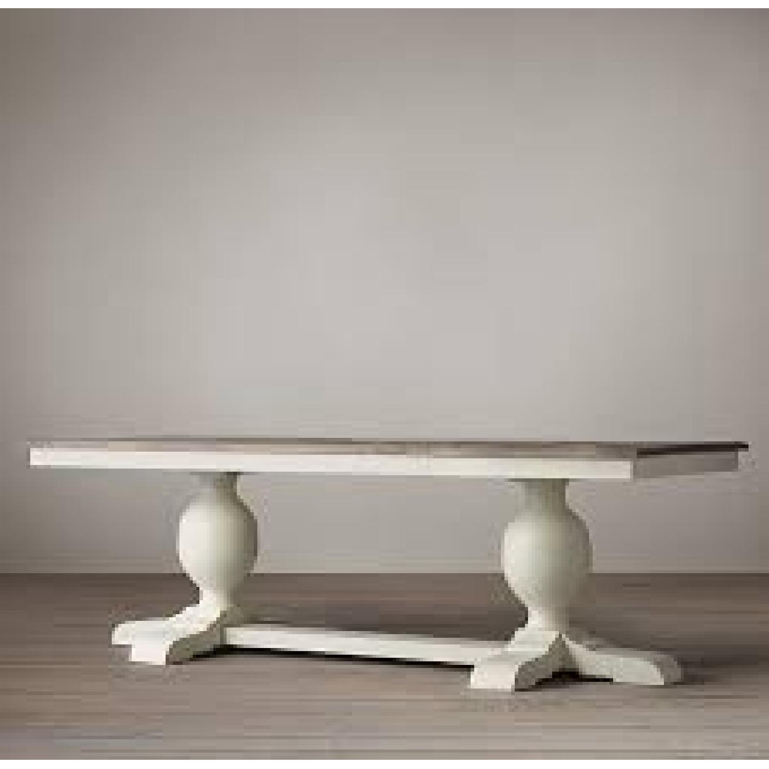 Restoration Hardware Baroque Parquet Dining Table - image-4