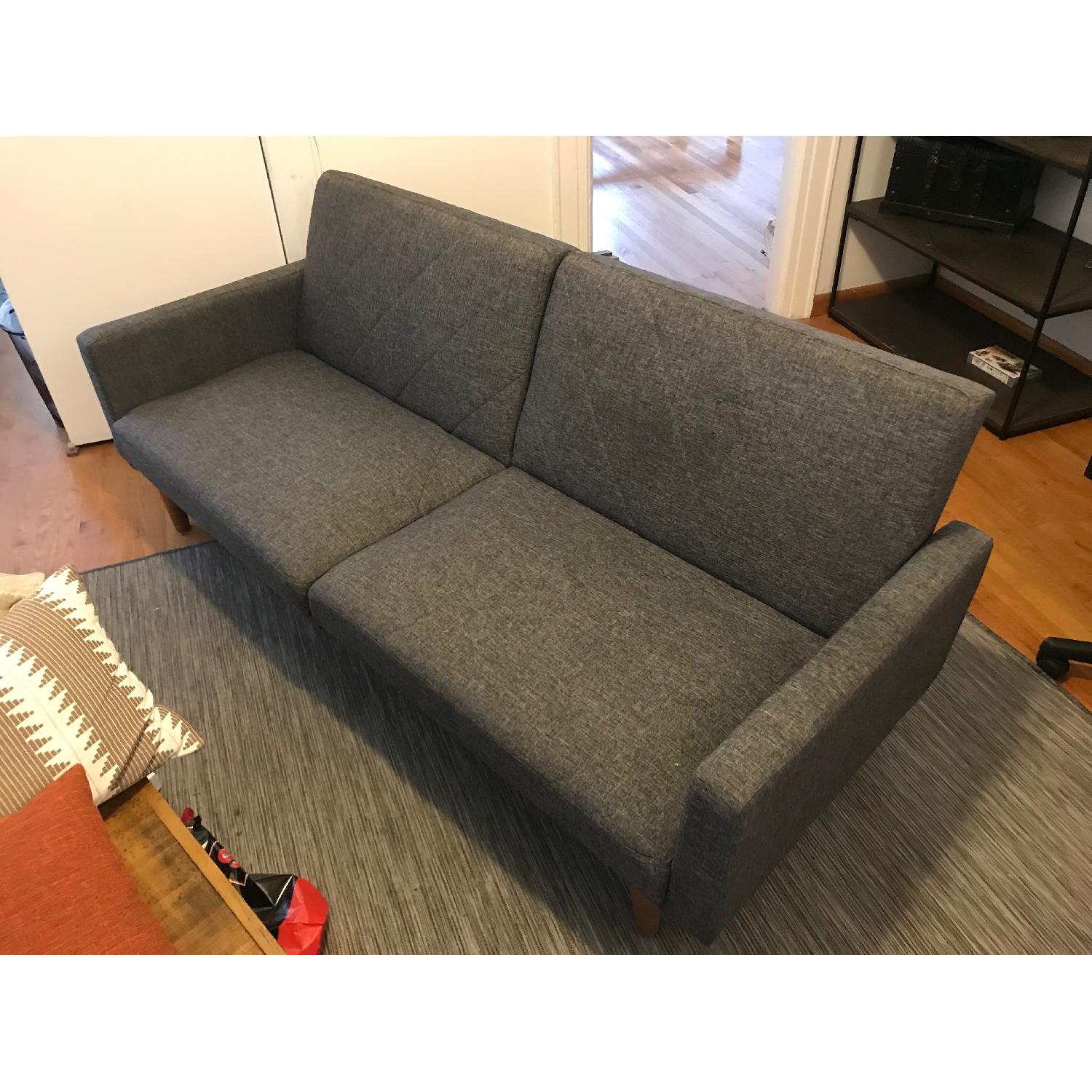 Langley Street Cobbs Grey Convertible Sofa - image-2