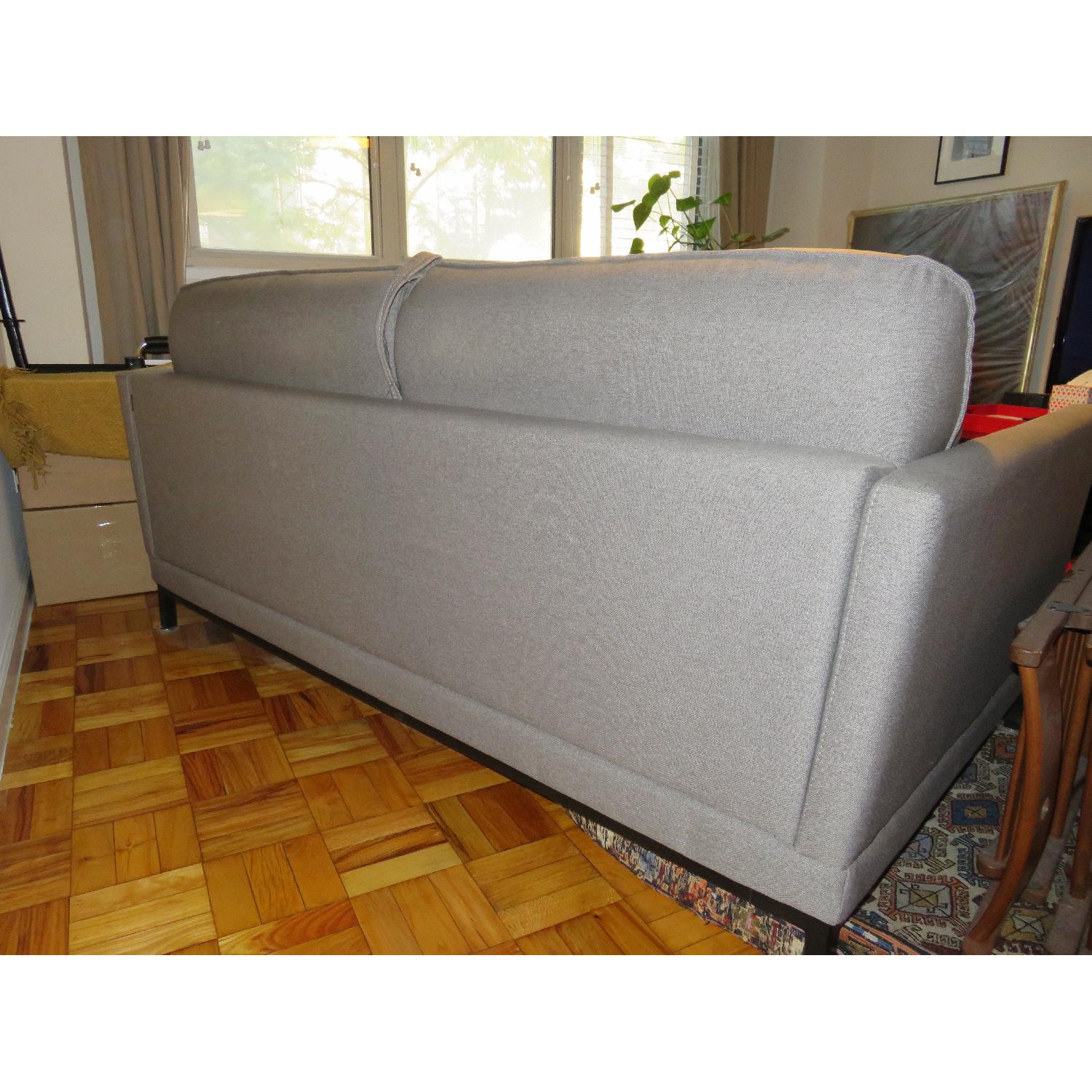 Habitat Modern Sofa Bed in Grey Fabric - image-4