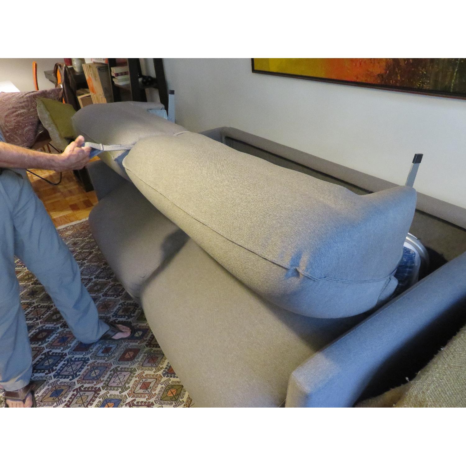 Habitat Modern Sofa Bed in Grey Fabric - image-5