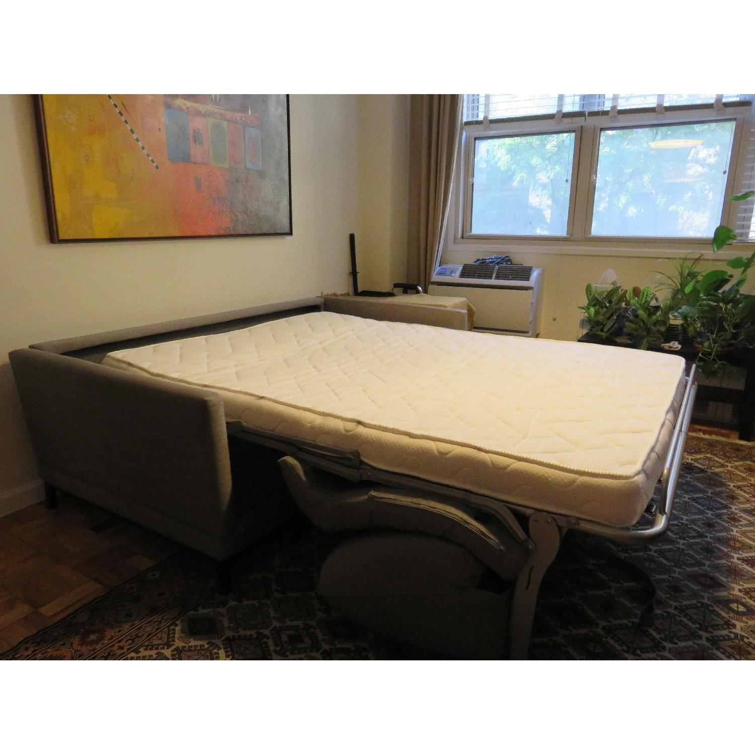 Habitat Modern Sofa Bed in Grey Fabric - image-6