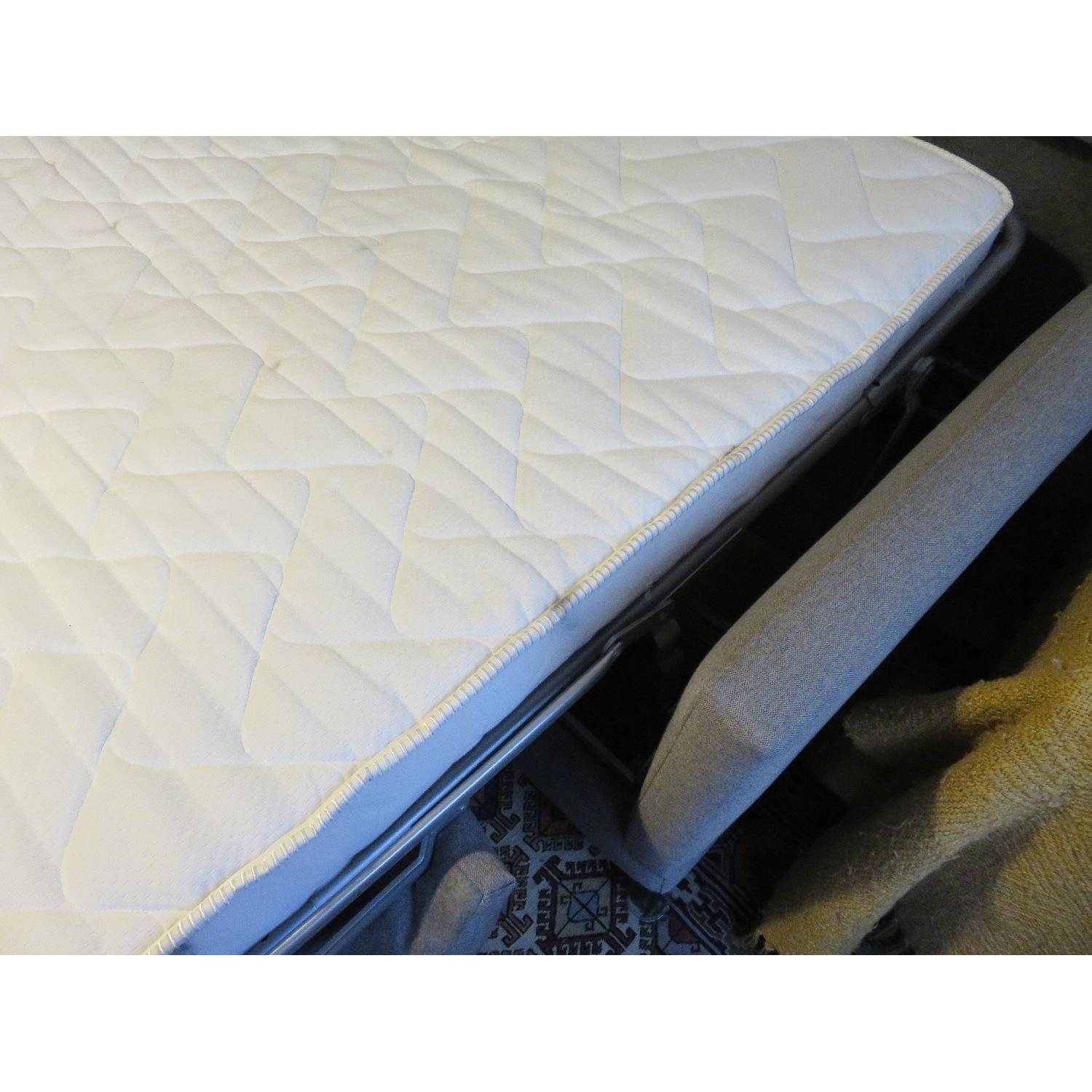 Habitat Modern Sofa Bed in Grey Fabric - image-8