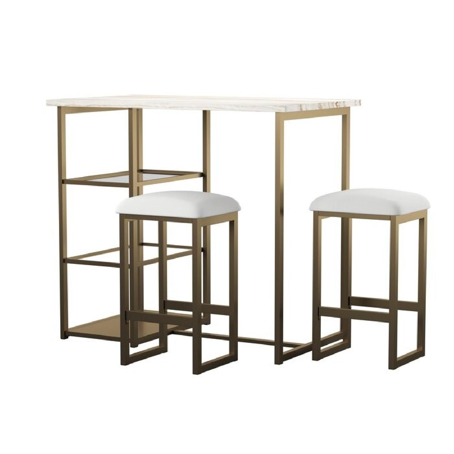 Mercury Row Denham 3 Piece Pub Table Set - image-0