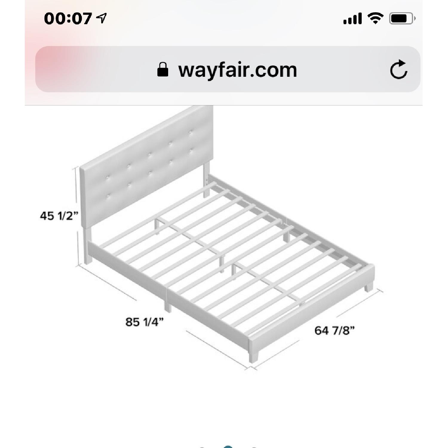 Kennial Button Upholstered Platform Bed - image-4