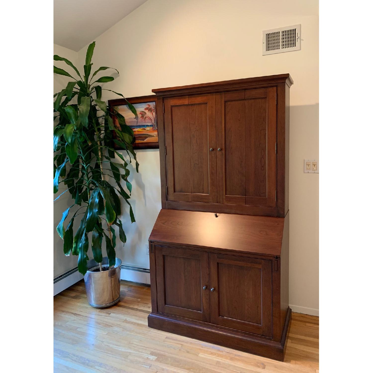 Ethan Allen Vintage Secretary Desk - image-1