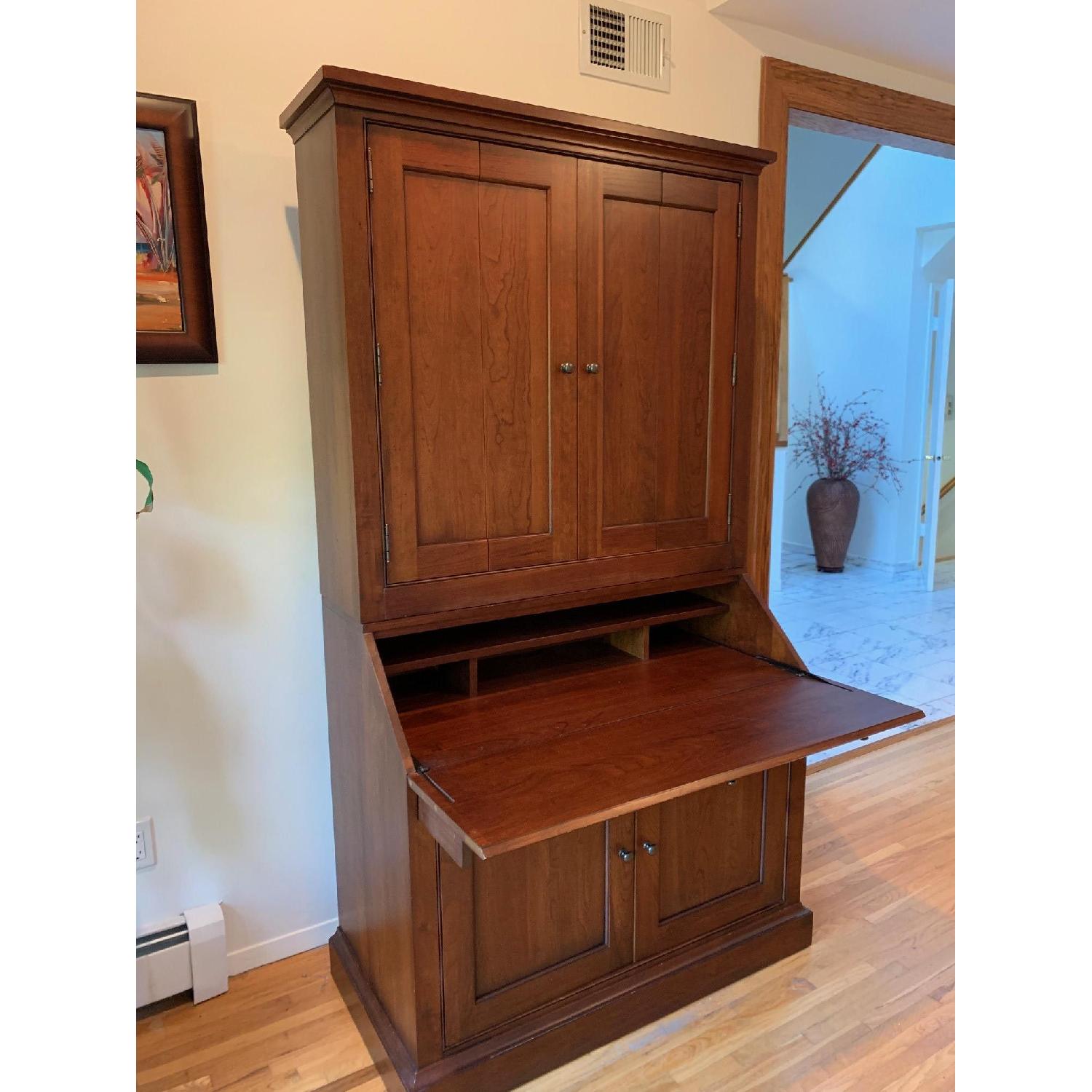 Ethan Allen Vintage Secretary Desk - image-4