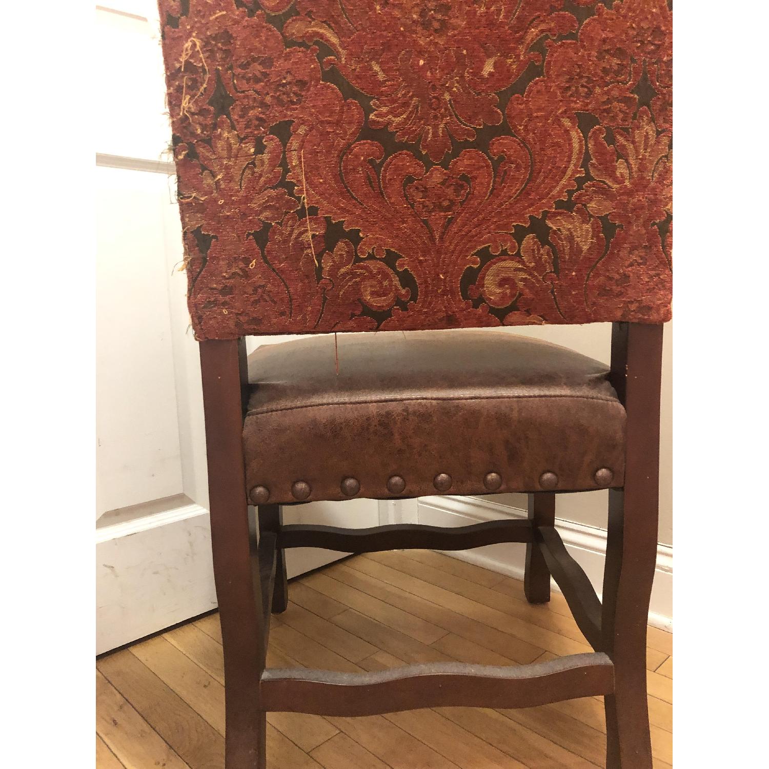 Pier 1 Leather Chair AptDeco