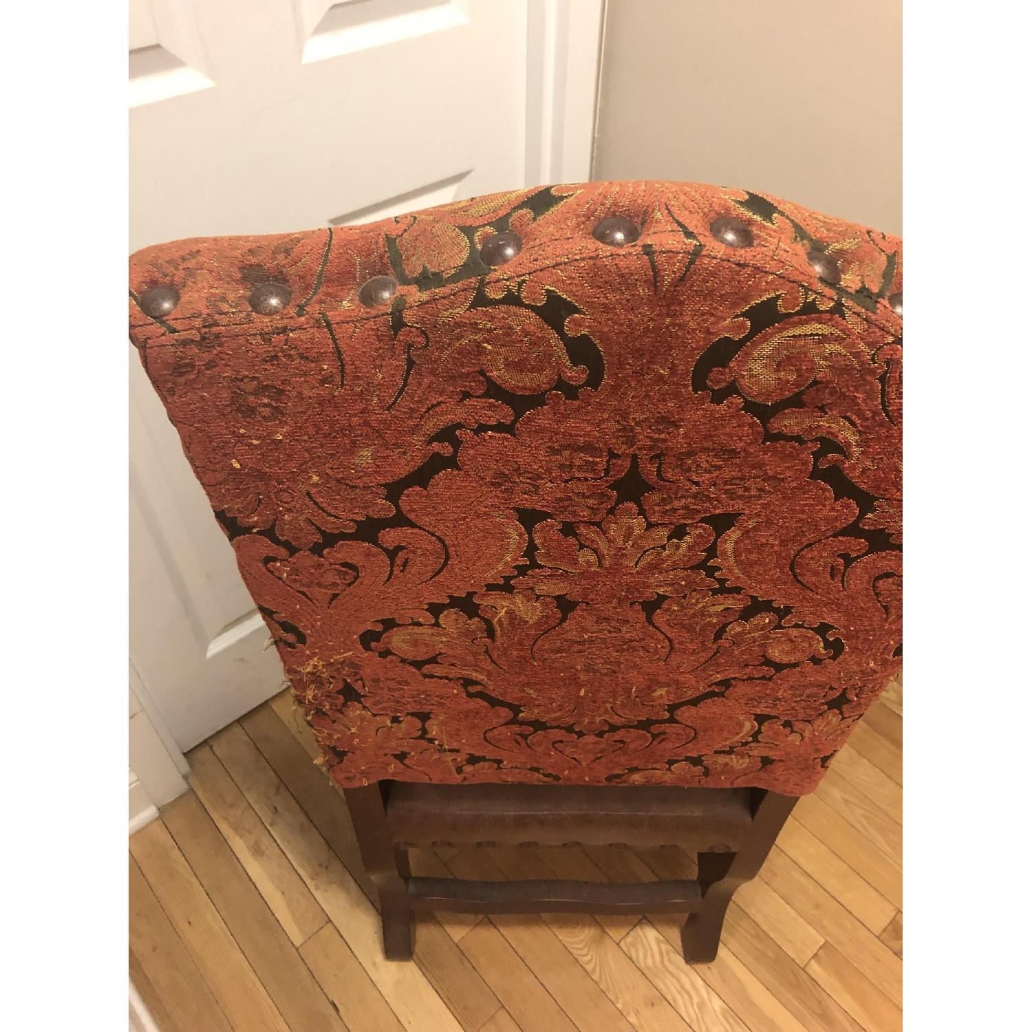 Pier 1 Leather Chair AptDeco