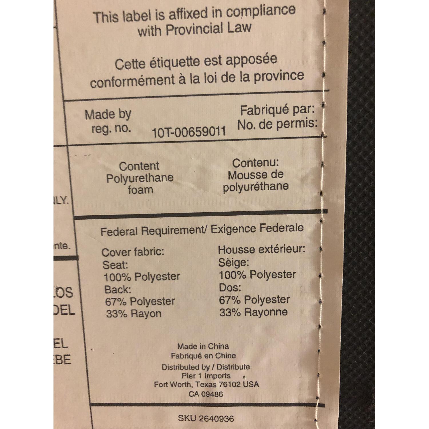 Pier 1 Leather Chair - image-7