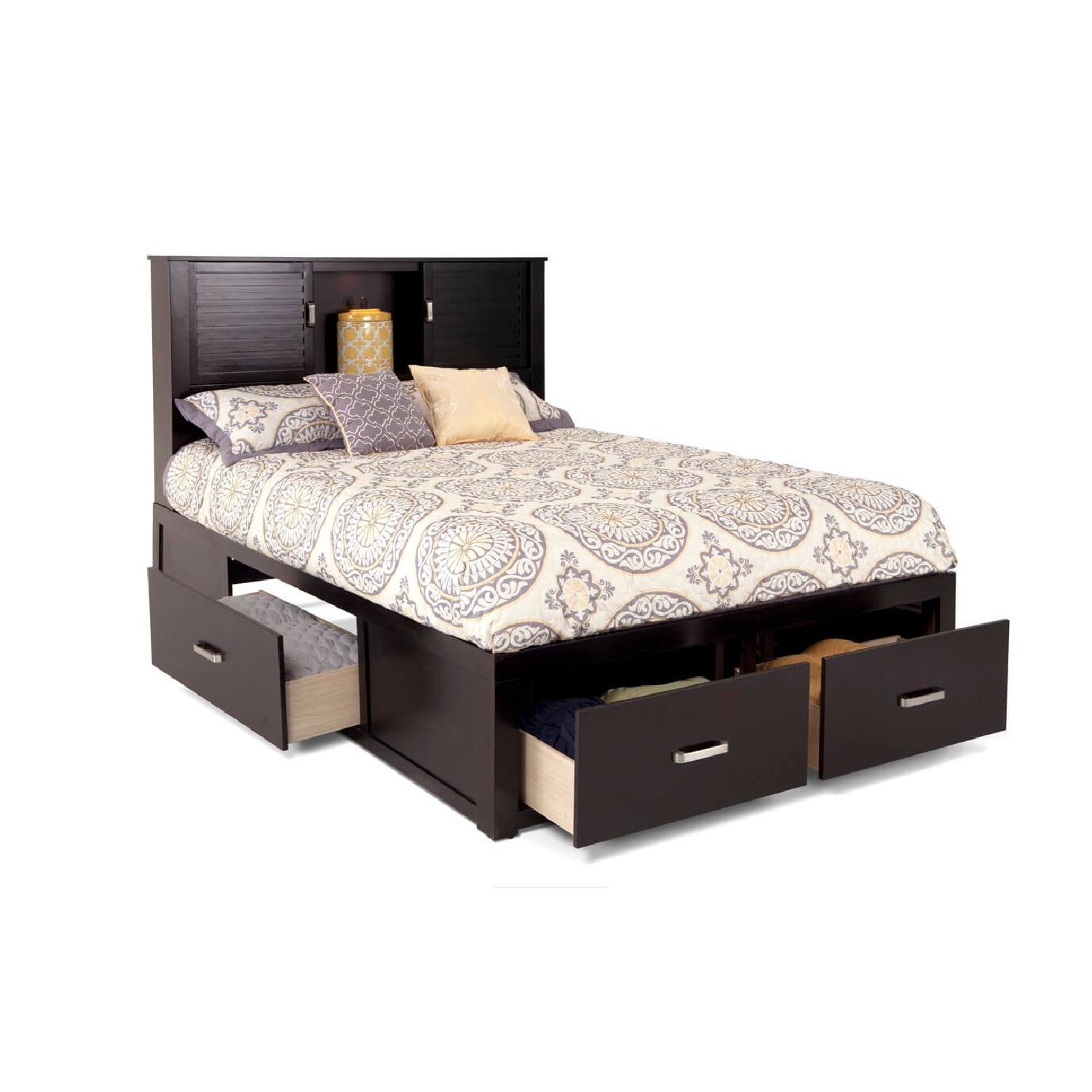 Bob's Dalton Full Storage Bed AptDeco