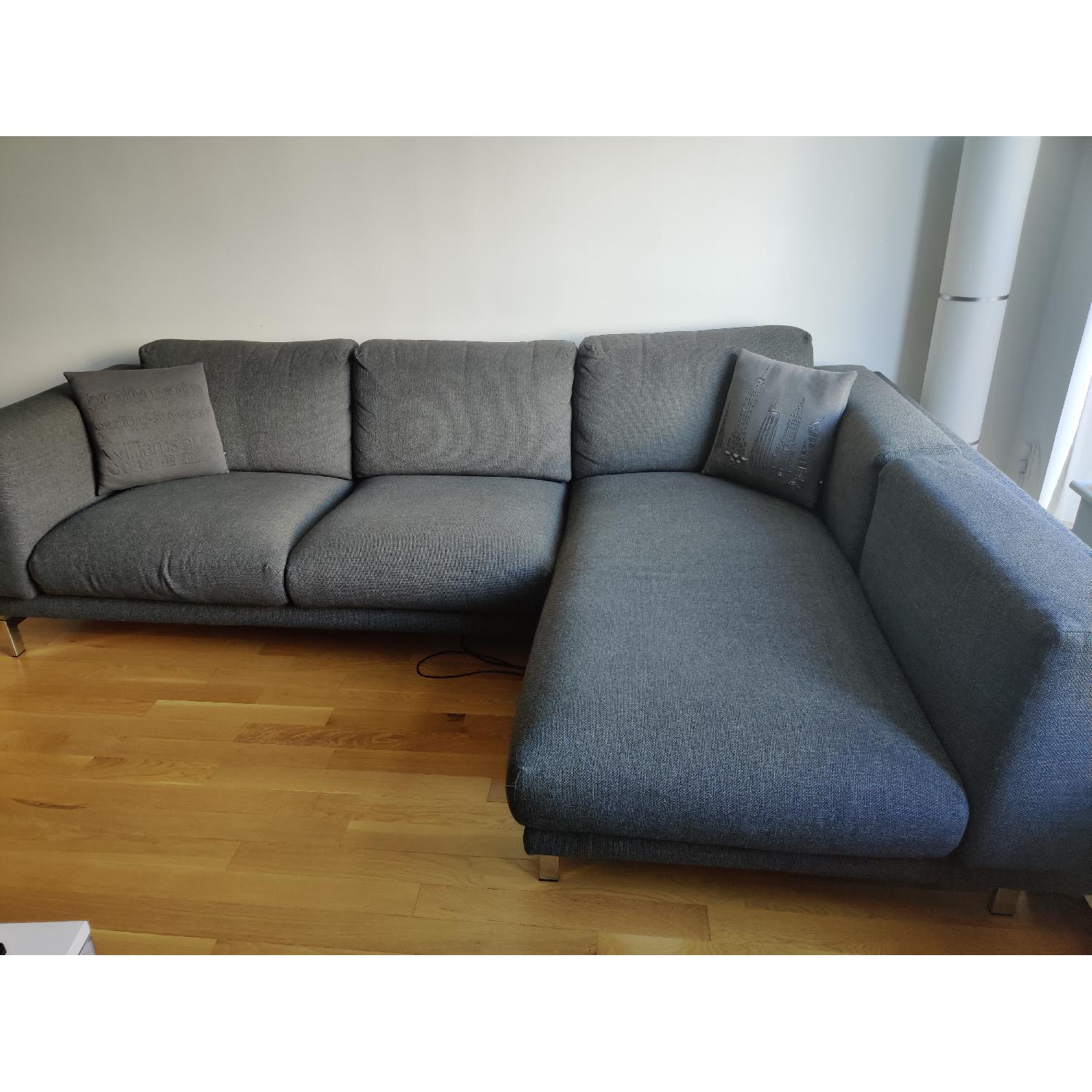Ikea Nockeby Grey Sofa - image-2