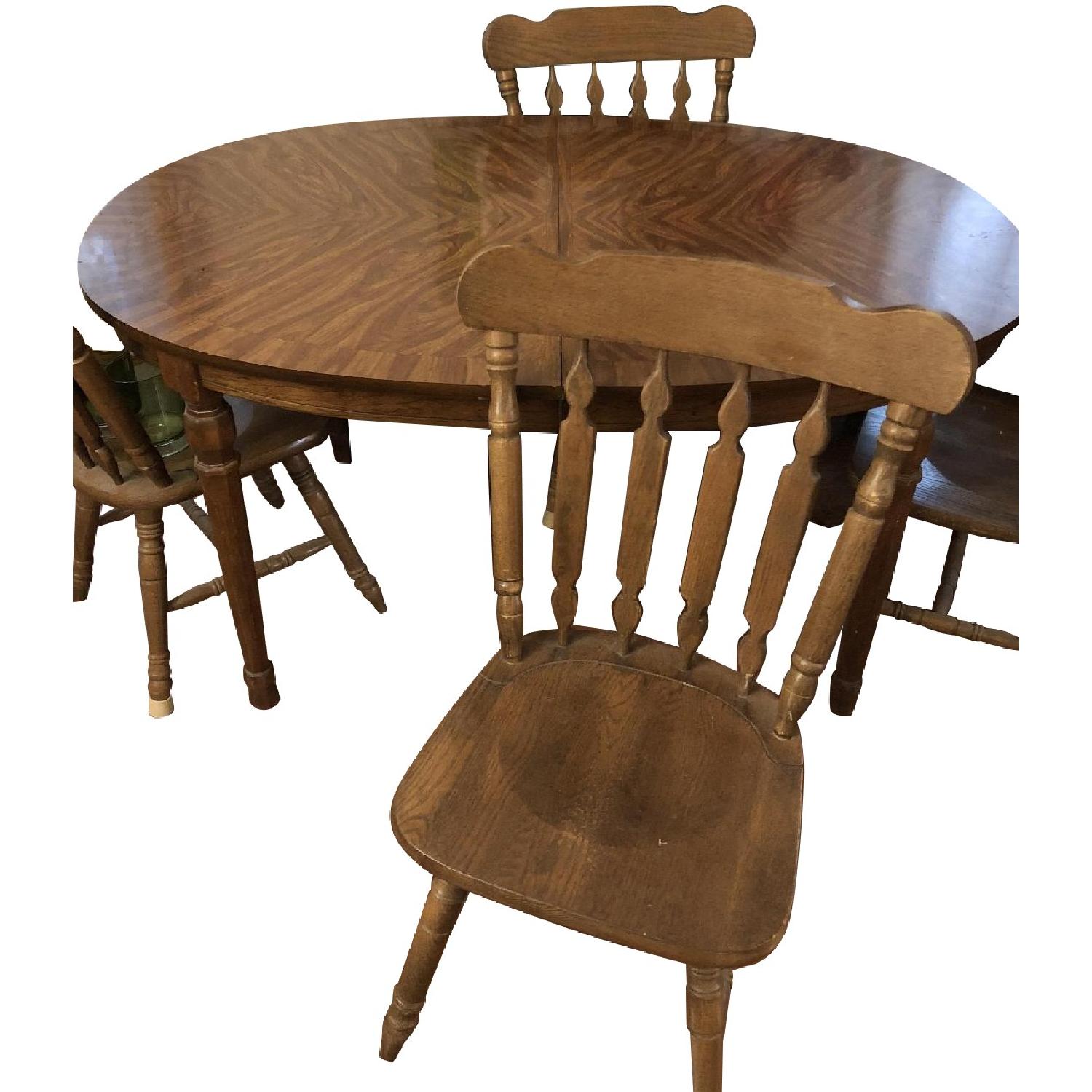 Dining Table w/ 4 Chairs - AptDeco