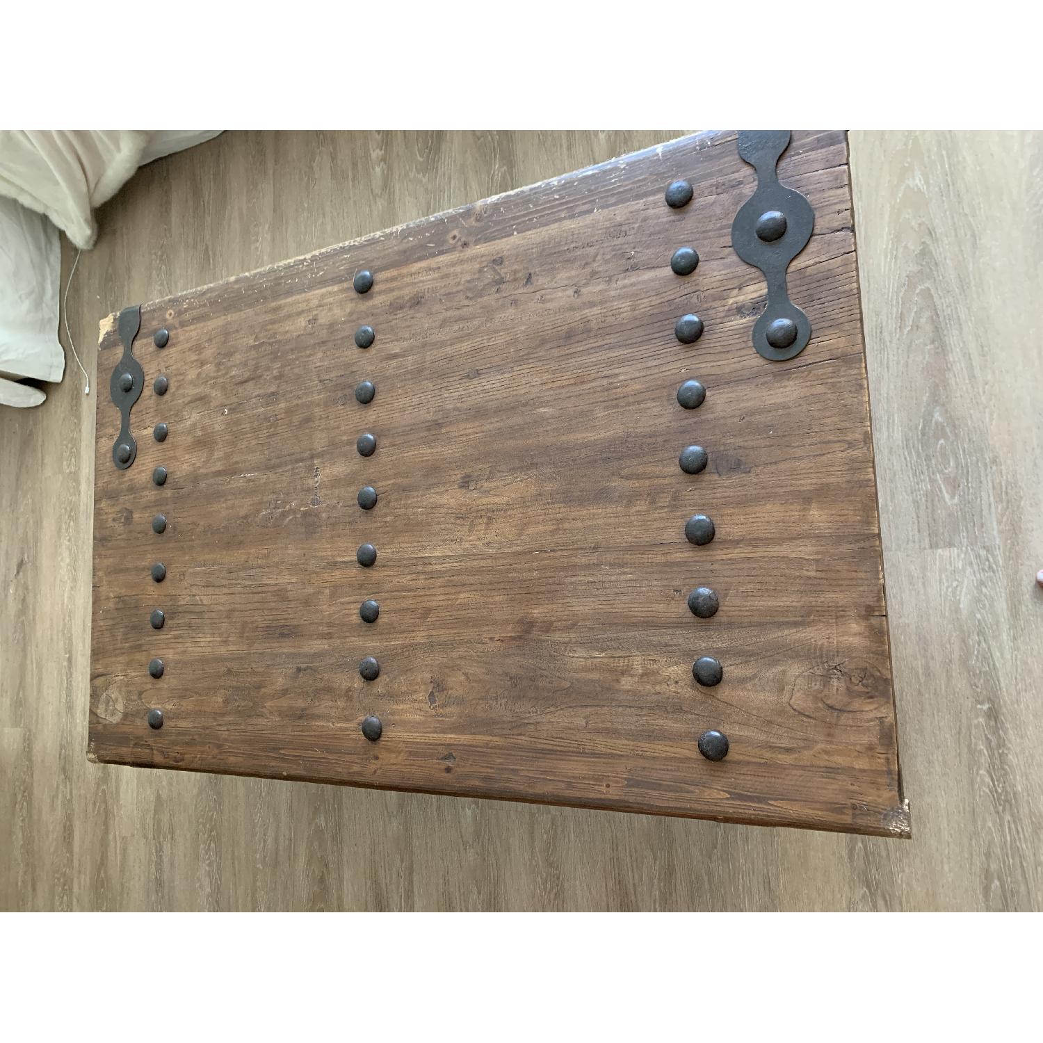 Pottery Barn Hastings Reclaimed Wood Coffee Table AptDeco