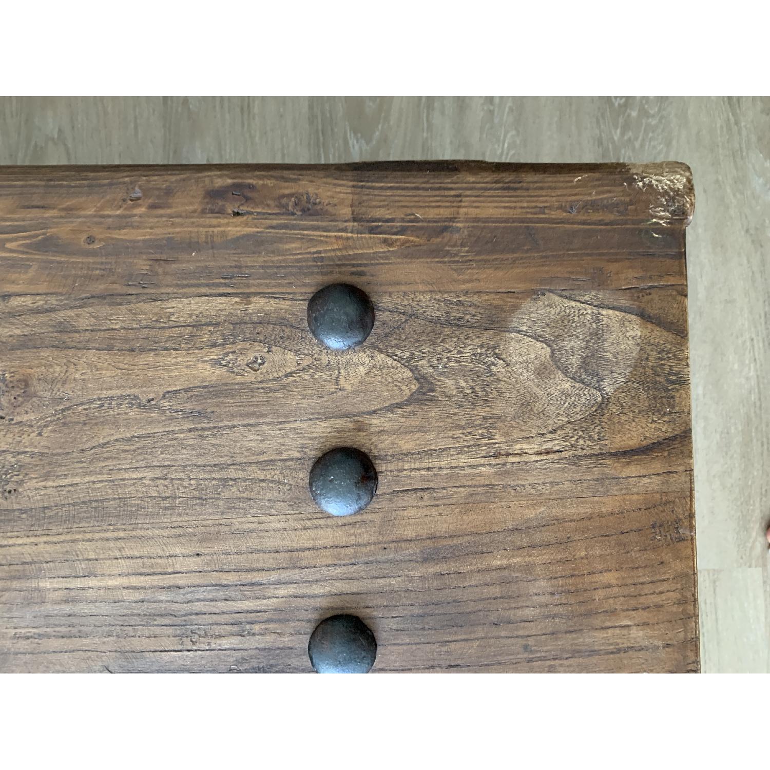 Pottery Barn Hastings Reclaimed Wood Coffee Table AptDeco