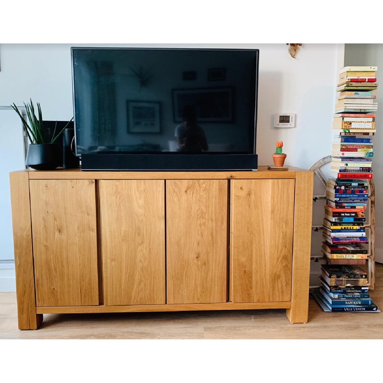 Crate & Barrel Big Sur Natural Sideboard - image-2
