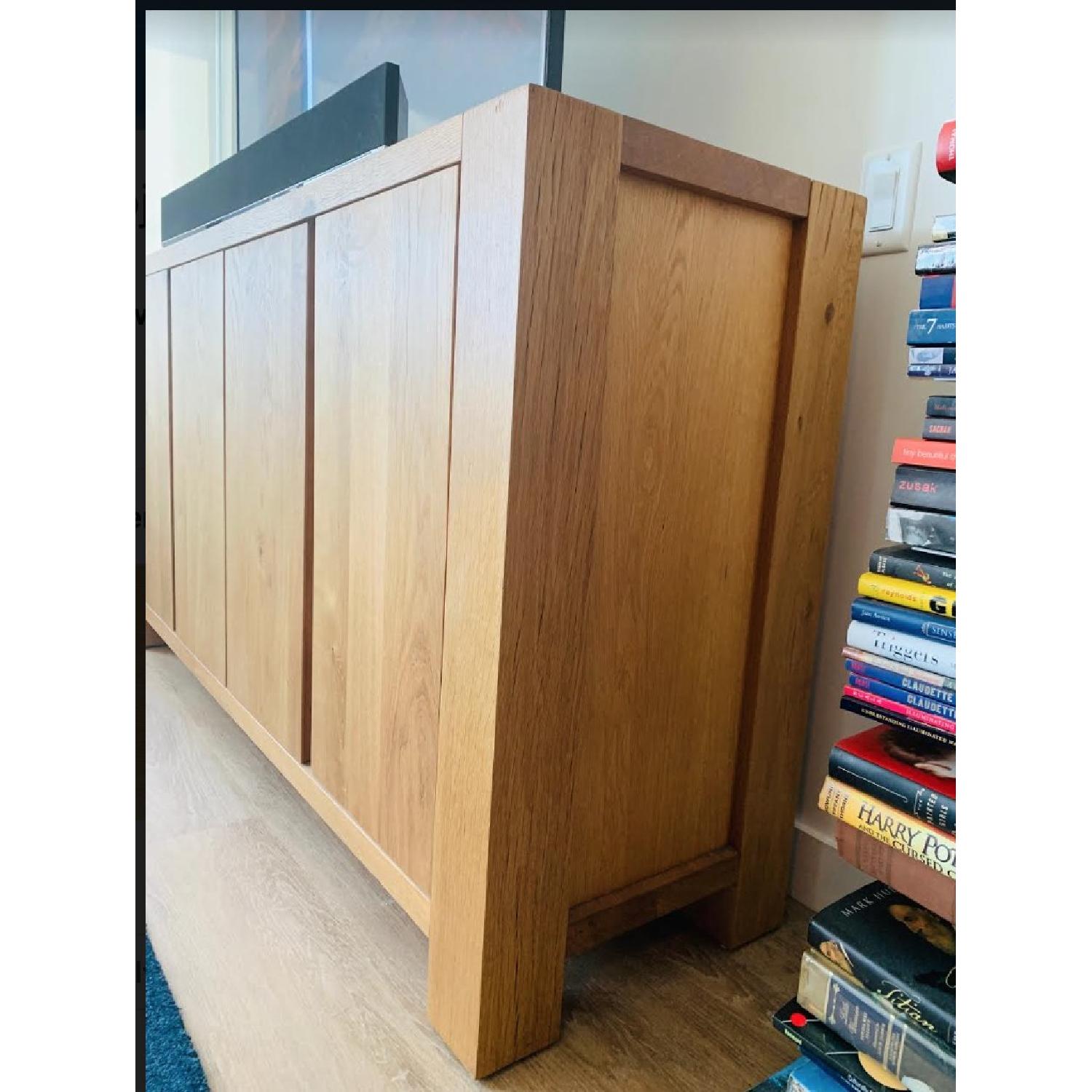 Crate & Barrel Big Sur Natural Sideboard - image-3