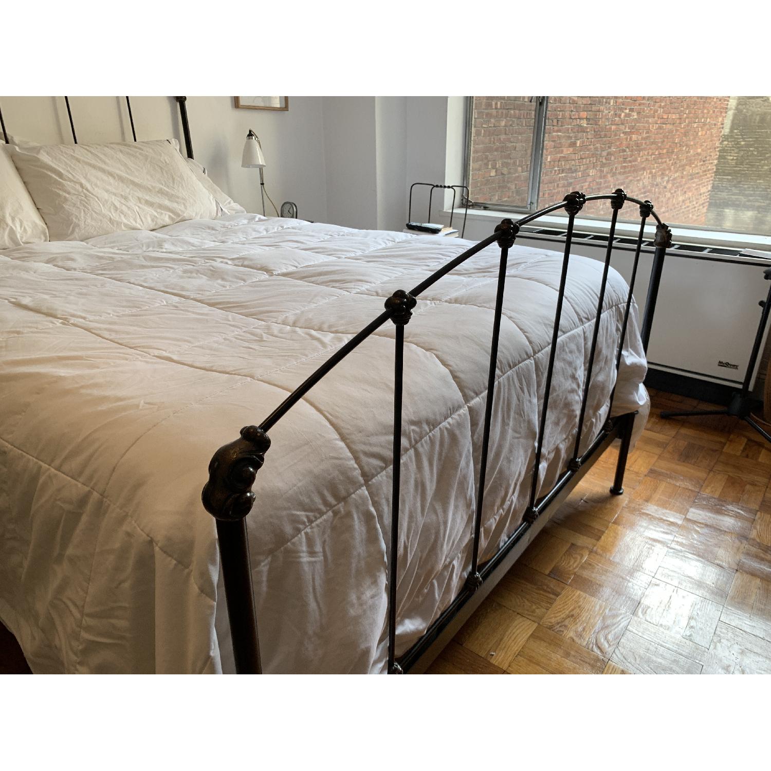 Charles P. Rogers Rutherford Queen Iron Bed AptDeco