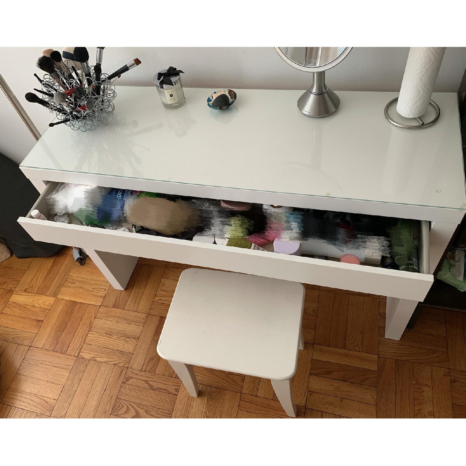 Ikea Malm Dressing Table/Vanity AptDeco