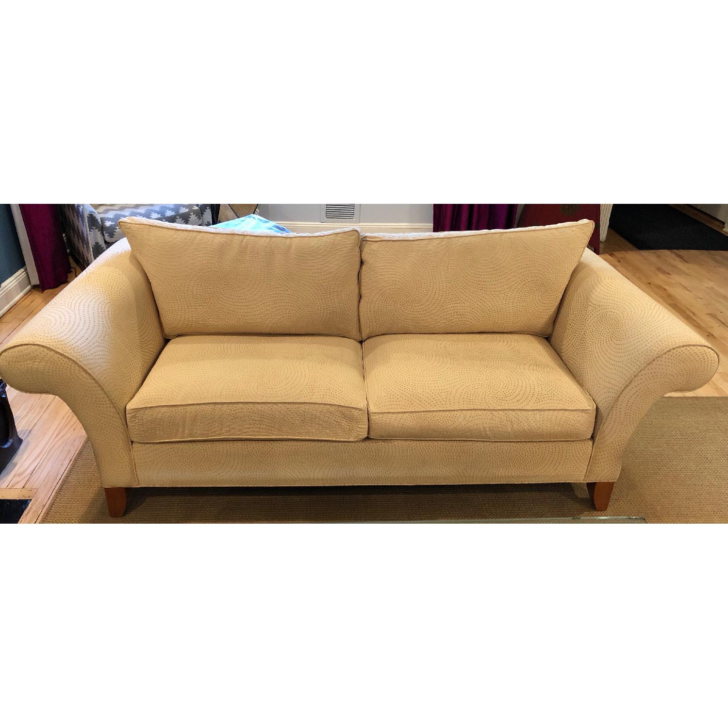 Ethan Allen Roll Arm Sofa - image-1