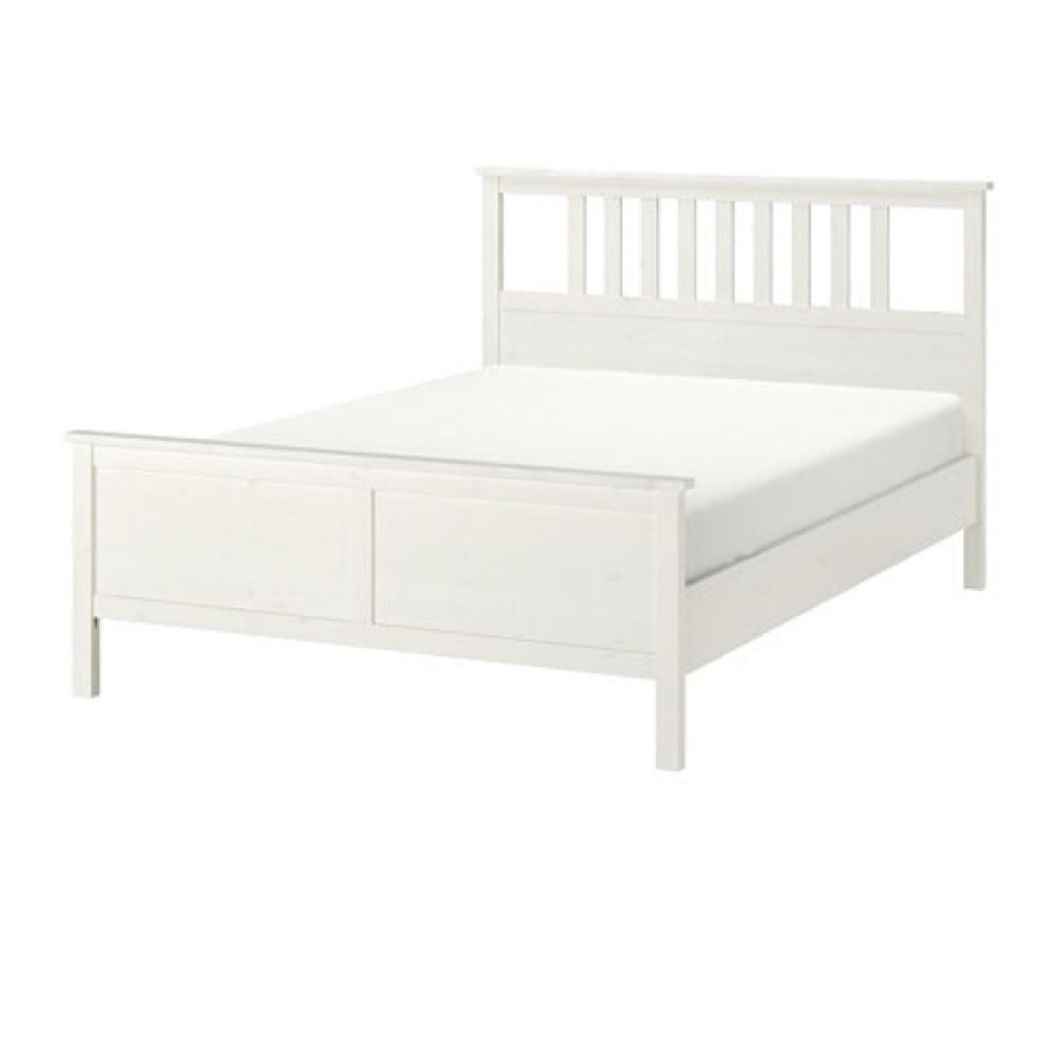 Ikea Hemnes Queen Size Bed w/ Underbed Storage - image-2