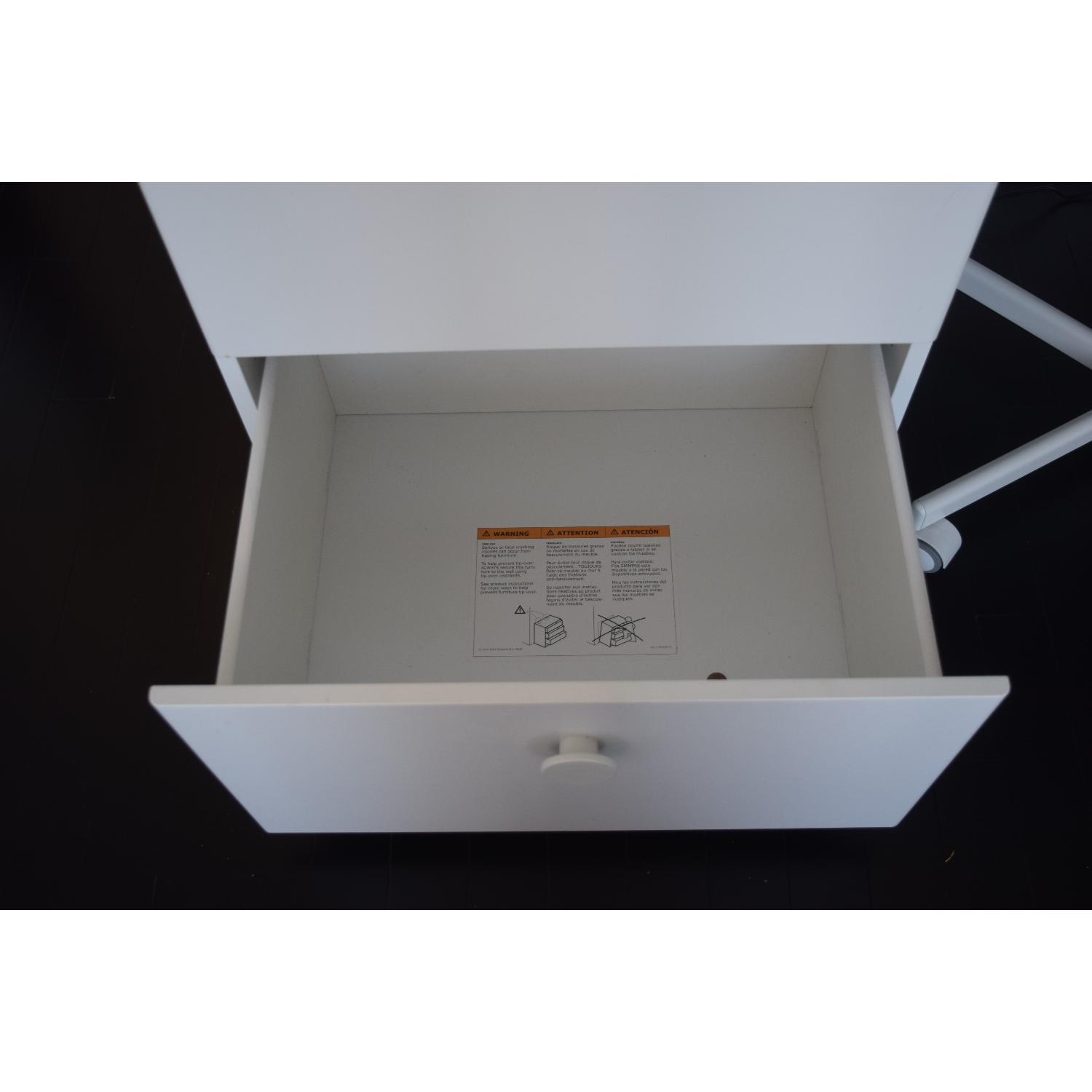 Ikea Loft Bed w/ Storage & Desk + Desk Chair - image-7