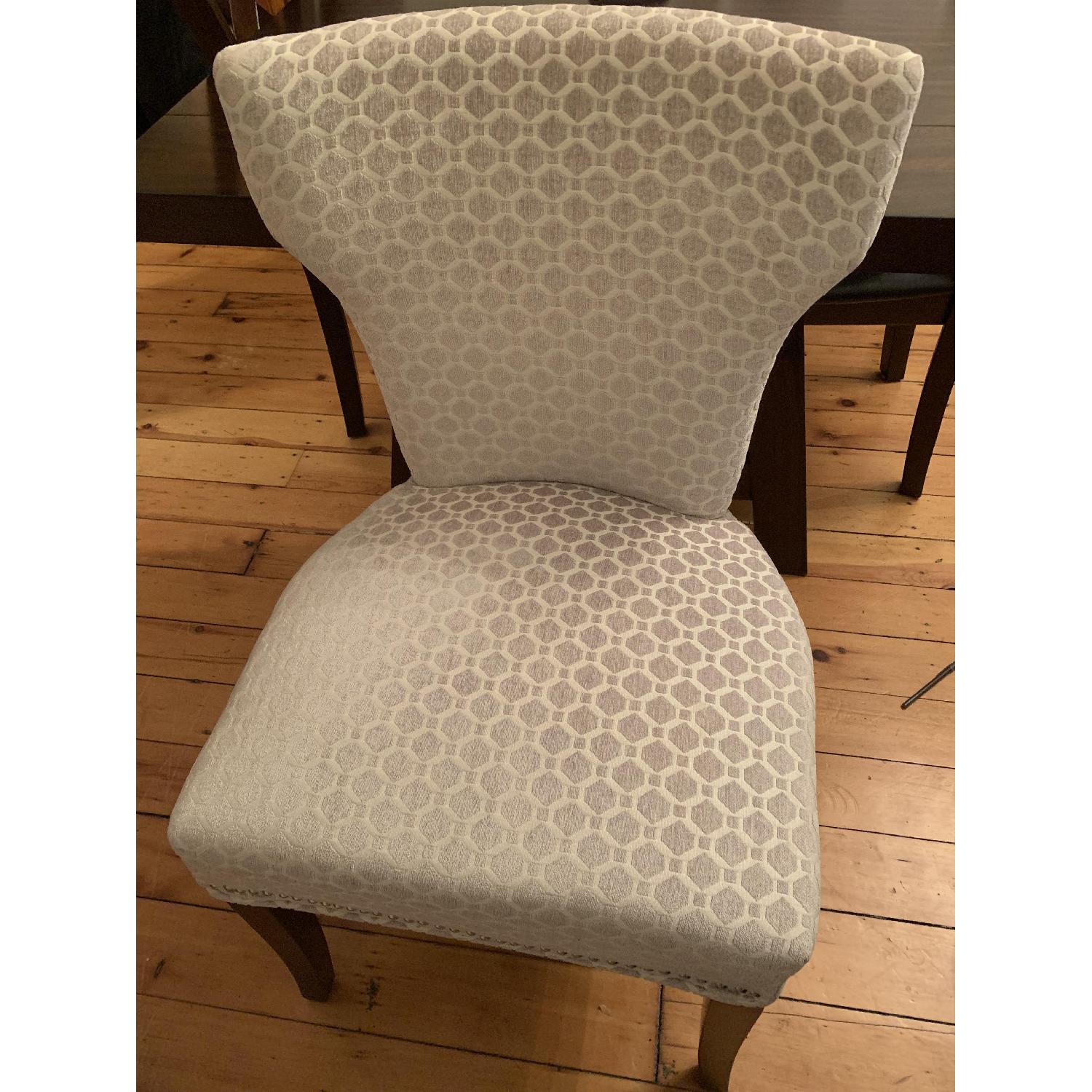 Wood Expandable Dining Table w/ 6 Chairs - image-3